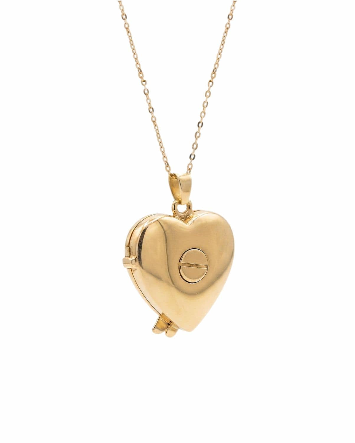 Cara Keepsakes Gold Locket Urns Gold Angel Wing Locket Urn (10K)