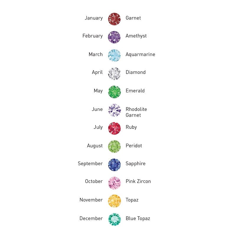 Cara Keepsakes Gold Pendant Urns Birthstone Heart Pendant Urn (10K)