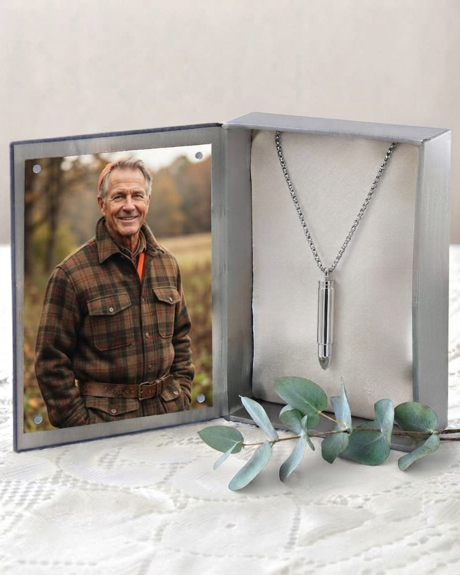 Cara Keepsakes Stainless Steel Stainless Steel Bullet Urn