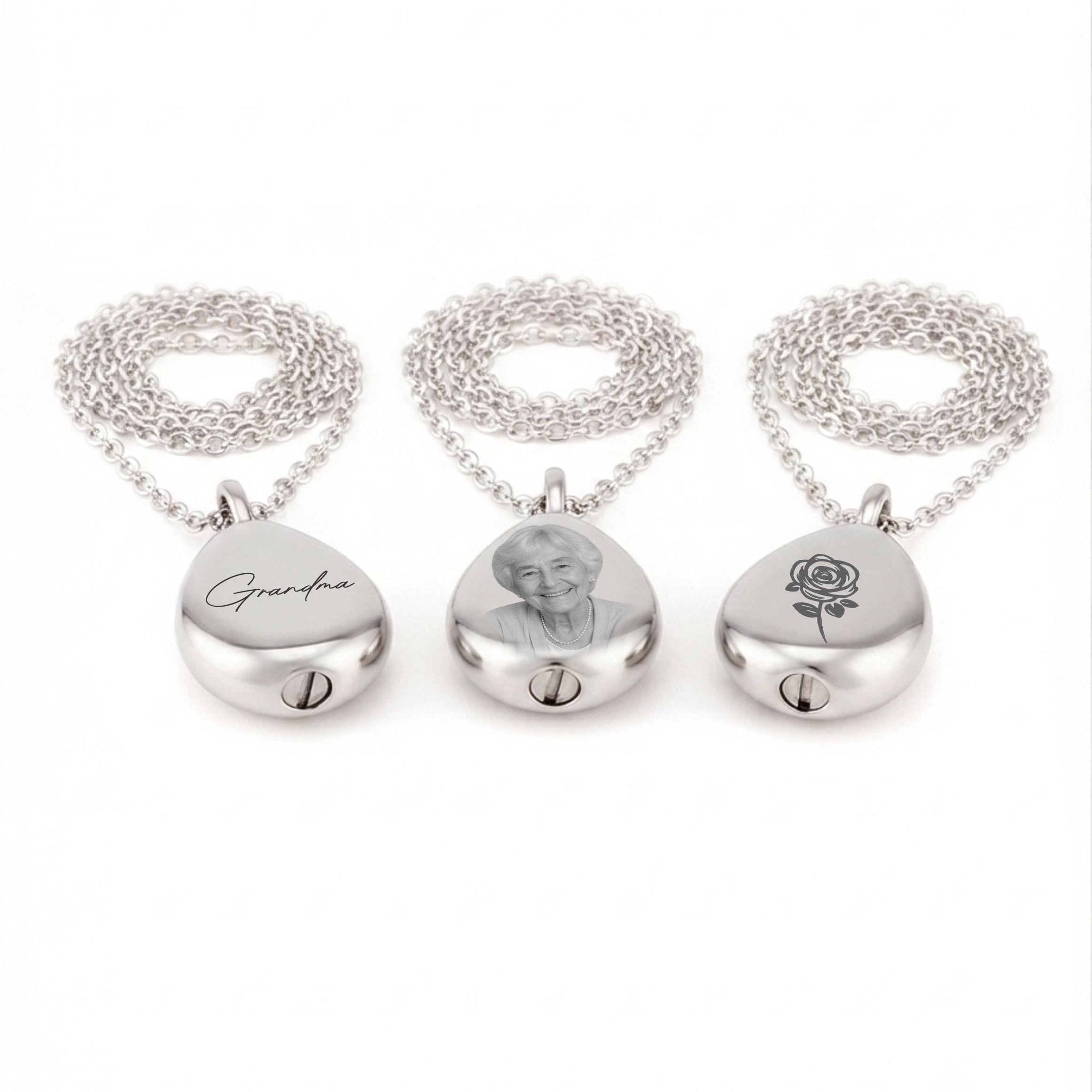 Cara Keepsakes Stainless Steel Stainless Steel Teardrop Urn
