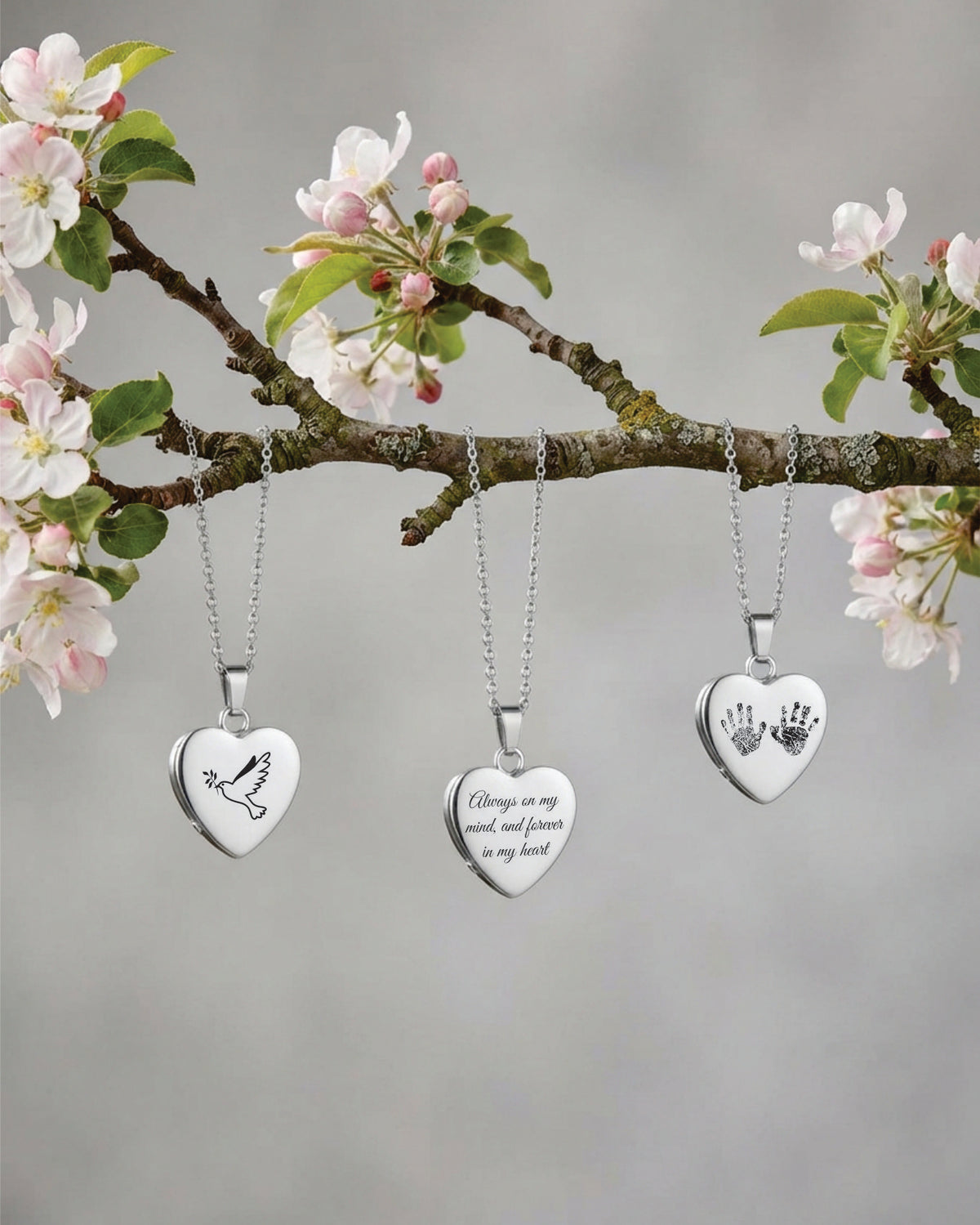 Cara Keepsakes Stainless Steel Stainless Steel Heart Urn