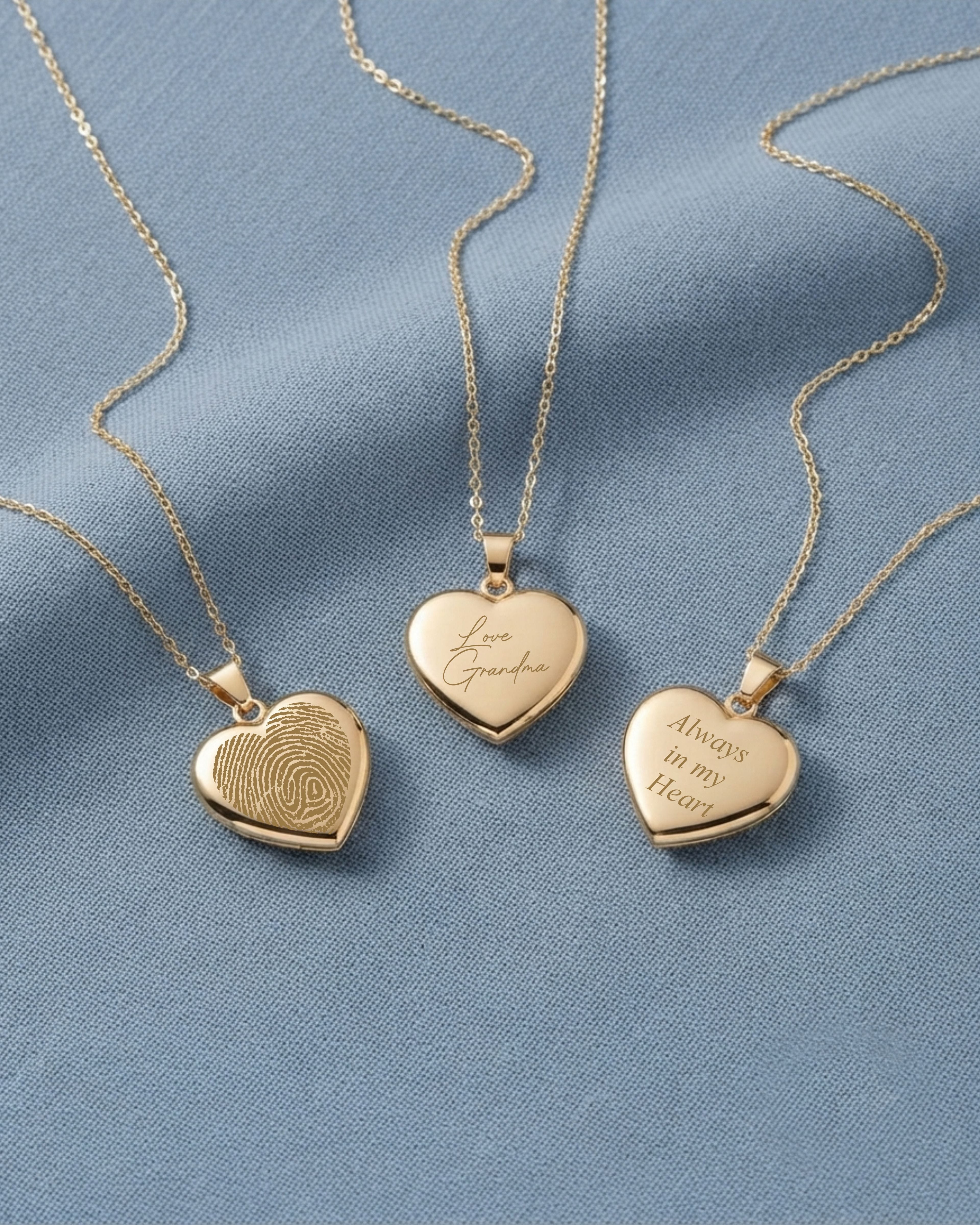 Cara Keepsakes Gold Pendant Urns Gold Heart Pendant Urn (10K)