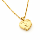 Cara Keepsakes Gold Pendant Urns Gold Angel Wing Pendant Urn (10K)