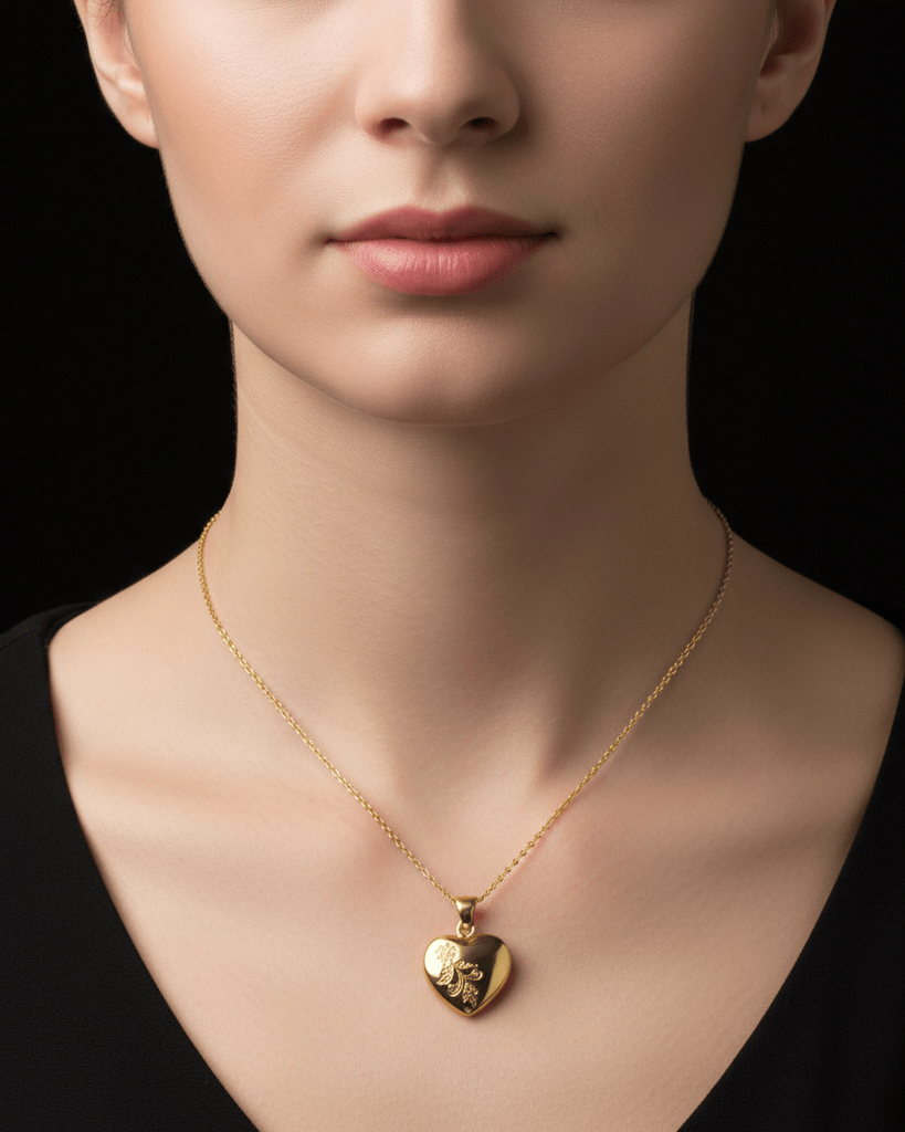 Cara Keepsakes Gold Pendant Urns 'Forget Me Not' Pendant Urn (10K)