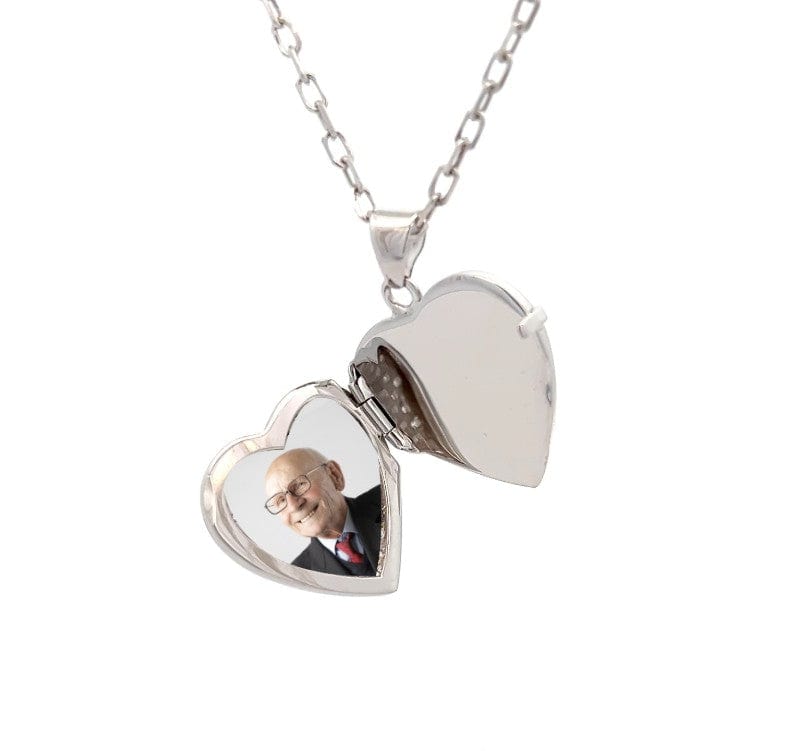 Cara Keepsakes Silver Locket Urns Eternal Light Locket Urn