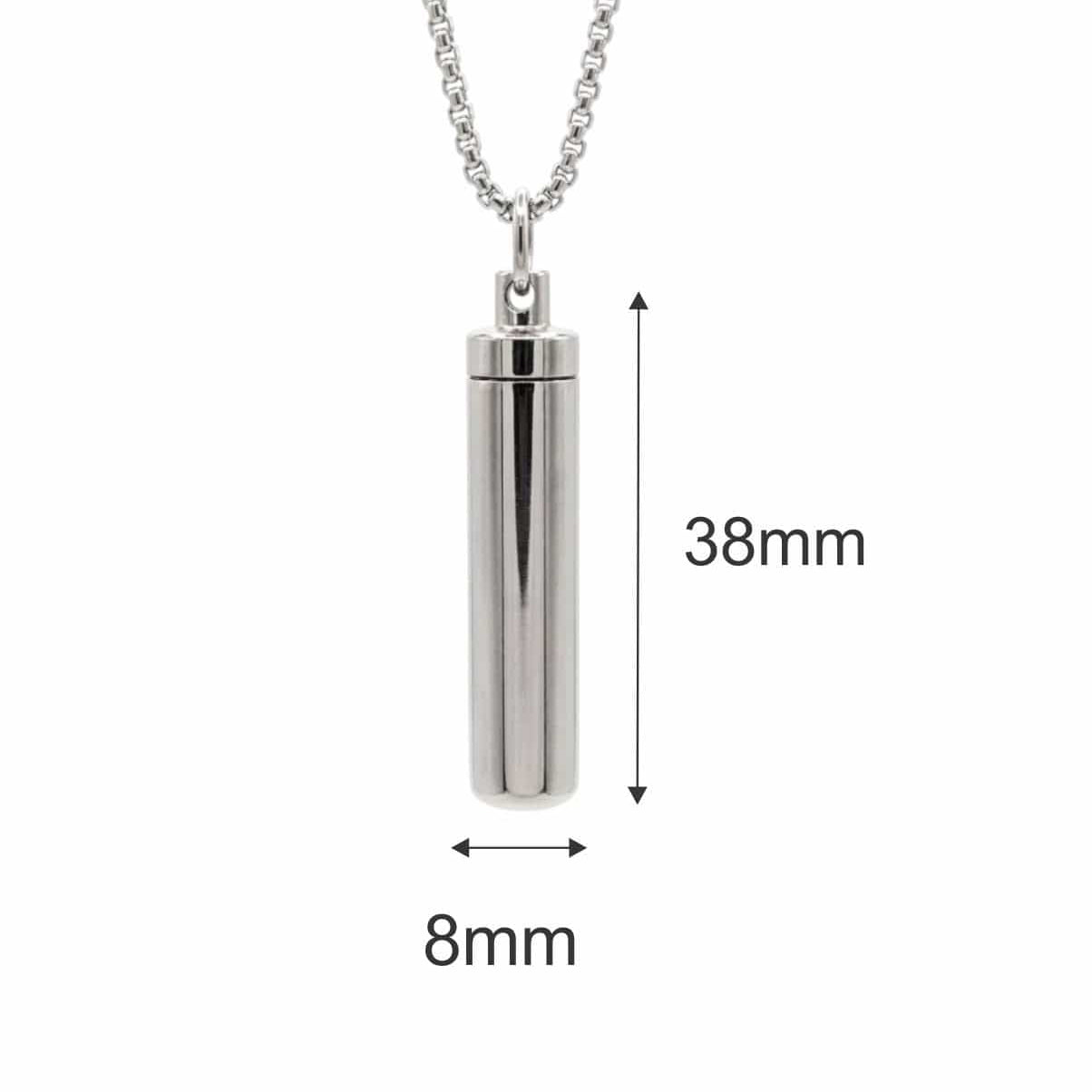 Cara Keepsakes Stainless Steel Stainless Steel Cylinder Urn