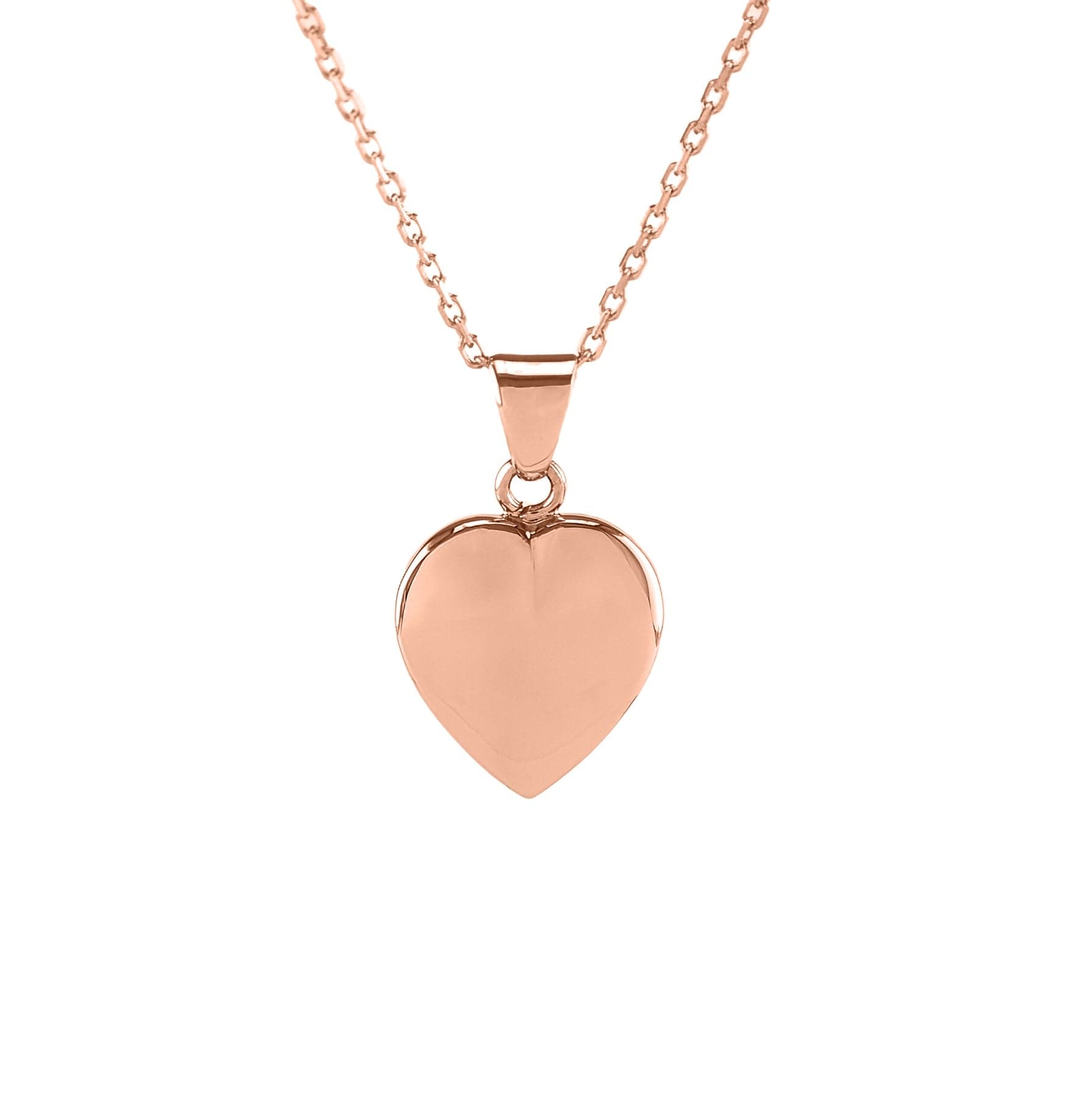 Cara Keepsakes Gold Pendant Urns Small Gold Heart Pendant Urn (10K)