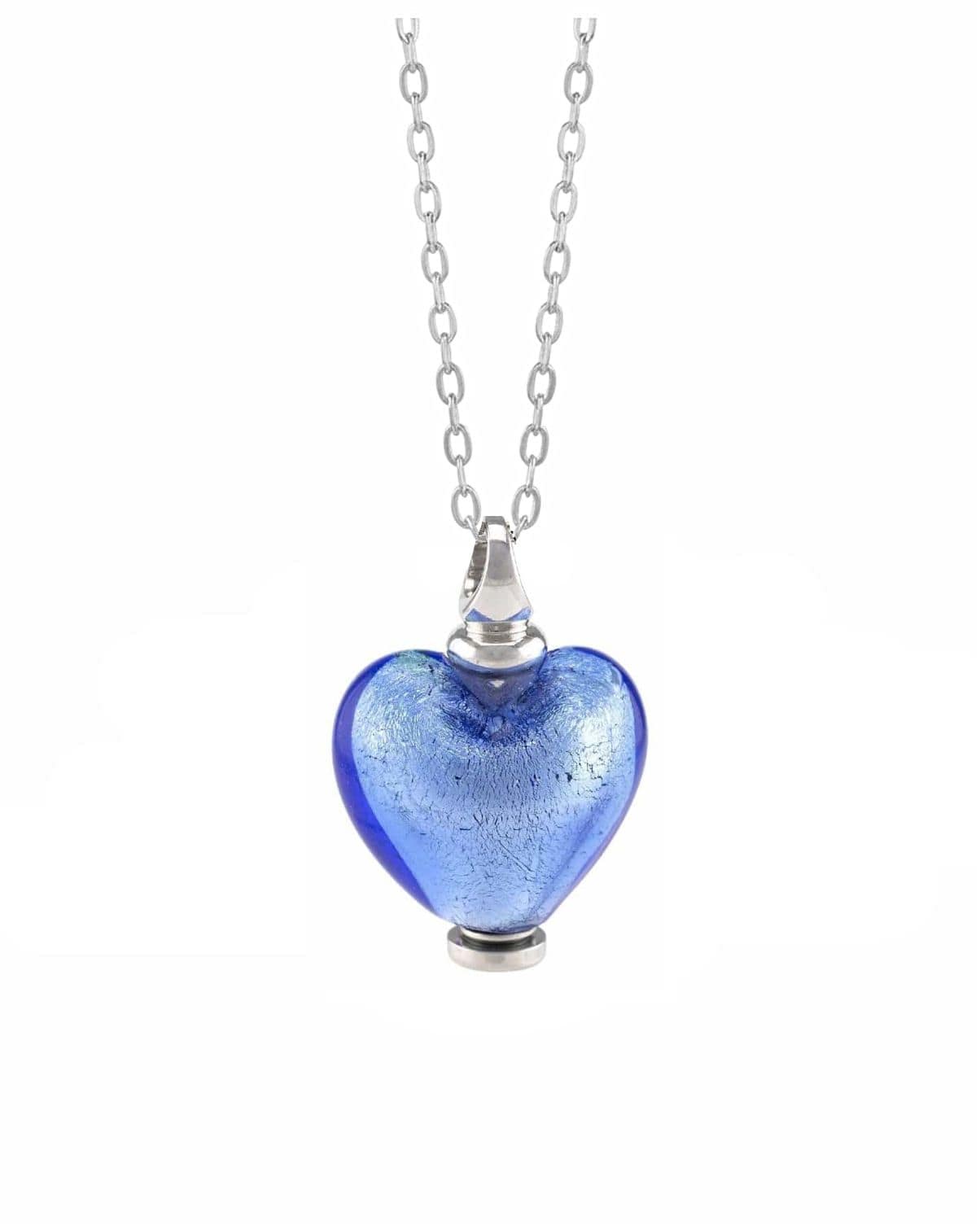 Cara Keepsakes Murano Glass Heart Urns Murano Glass Heart Urn - September