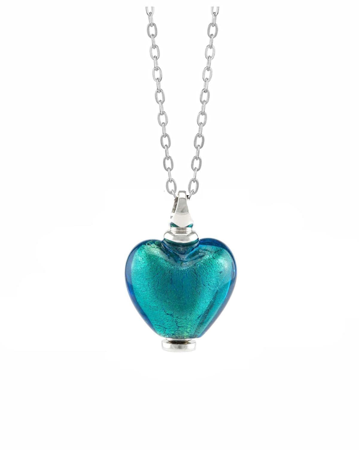 Cara Keepsakes Murano Glass Heart Urns Murano Glass Heart Urn - December