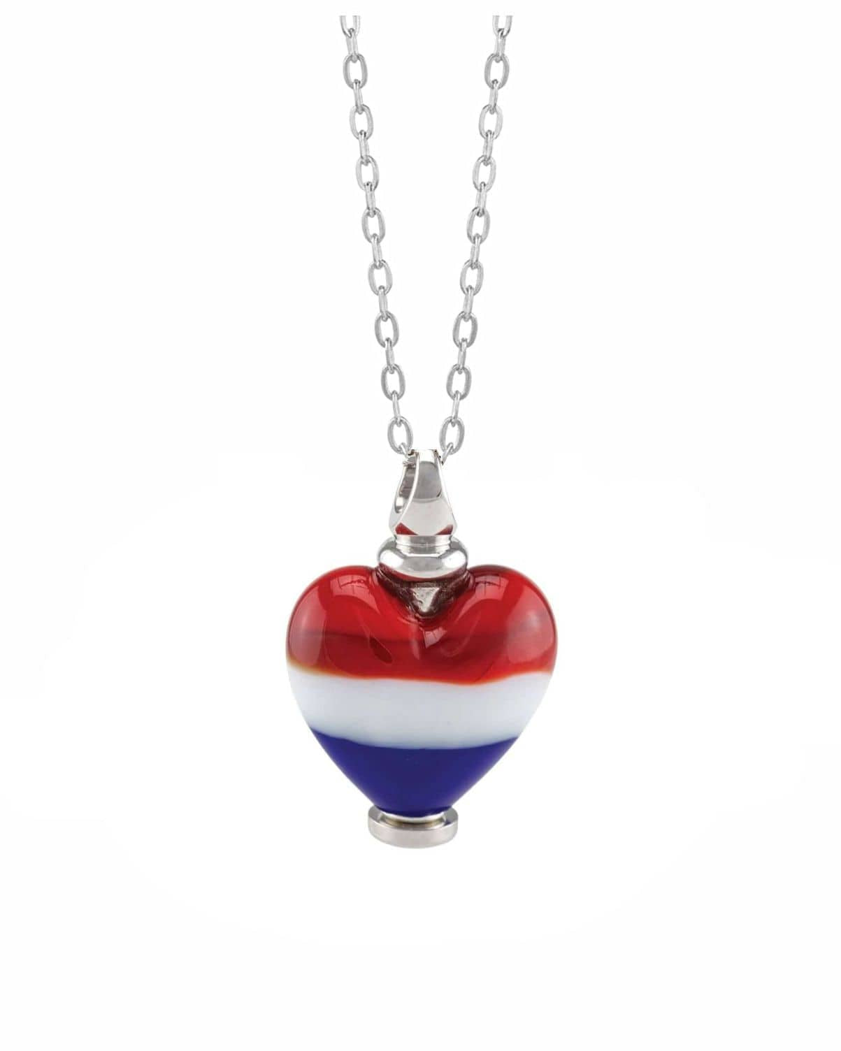 Cara Keepsakes Murano Glass Heart Urns Murano Glass Heart Urn - 'Freedom's Dream'