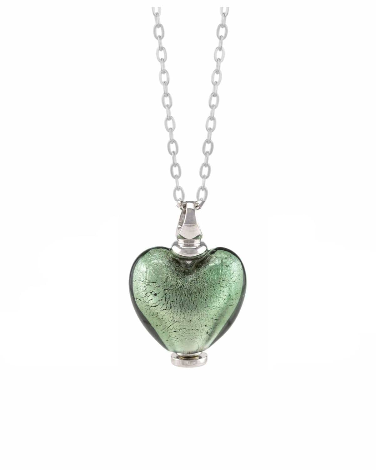 Cara Keepsakes Murano Glass Heart Urns Murano Glass Heart Urn - June