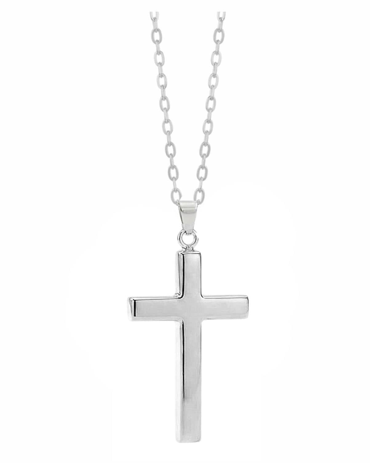 Cara Keepsakes Silver Pendant Urns Cross Pendant Urn