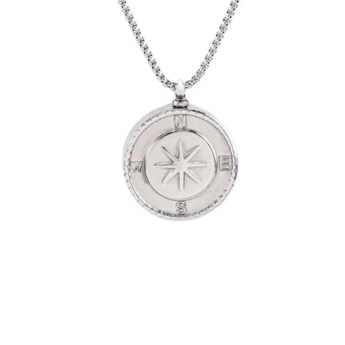 Cara Keepsakes Stainless Steel Large Large Stainless Steel Compass Urn
