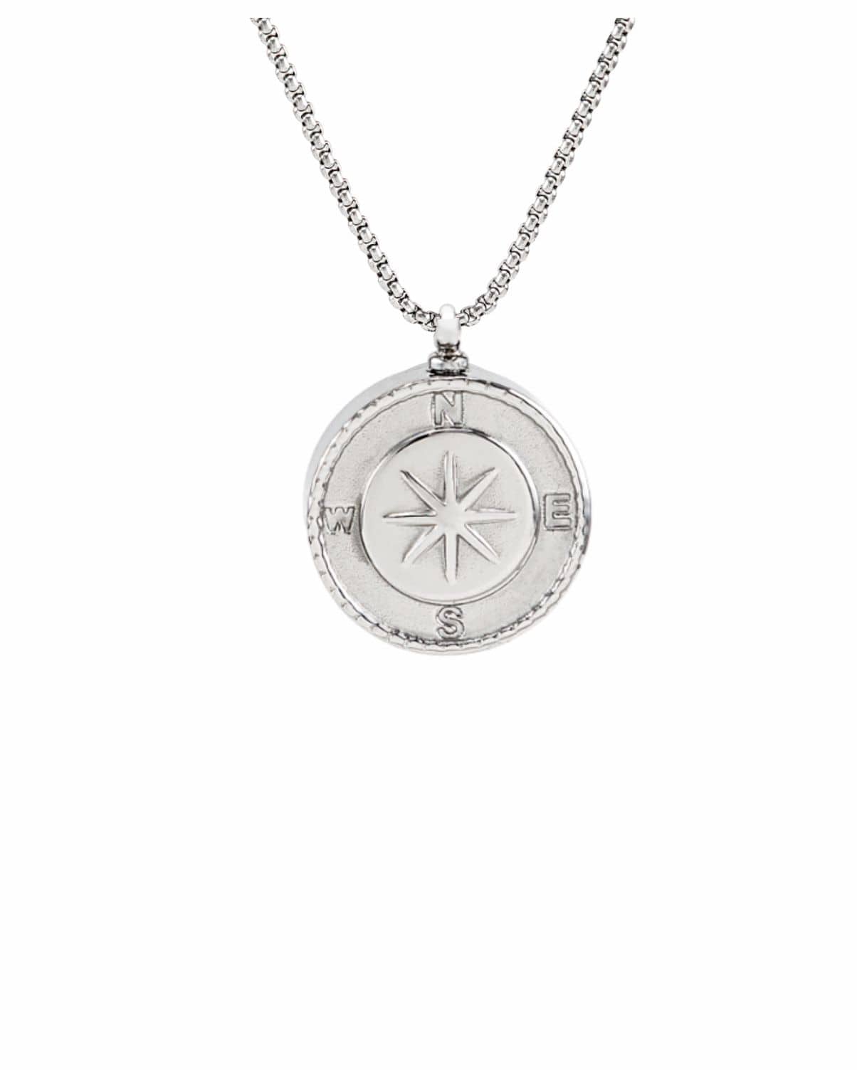Cara Keepsakes Stainless Steel Large Large Stainless Steel Compass Urn