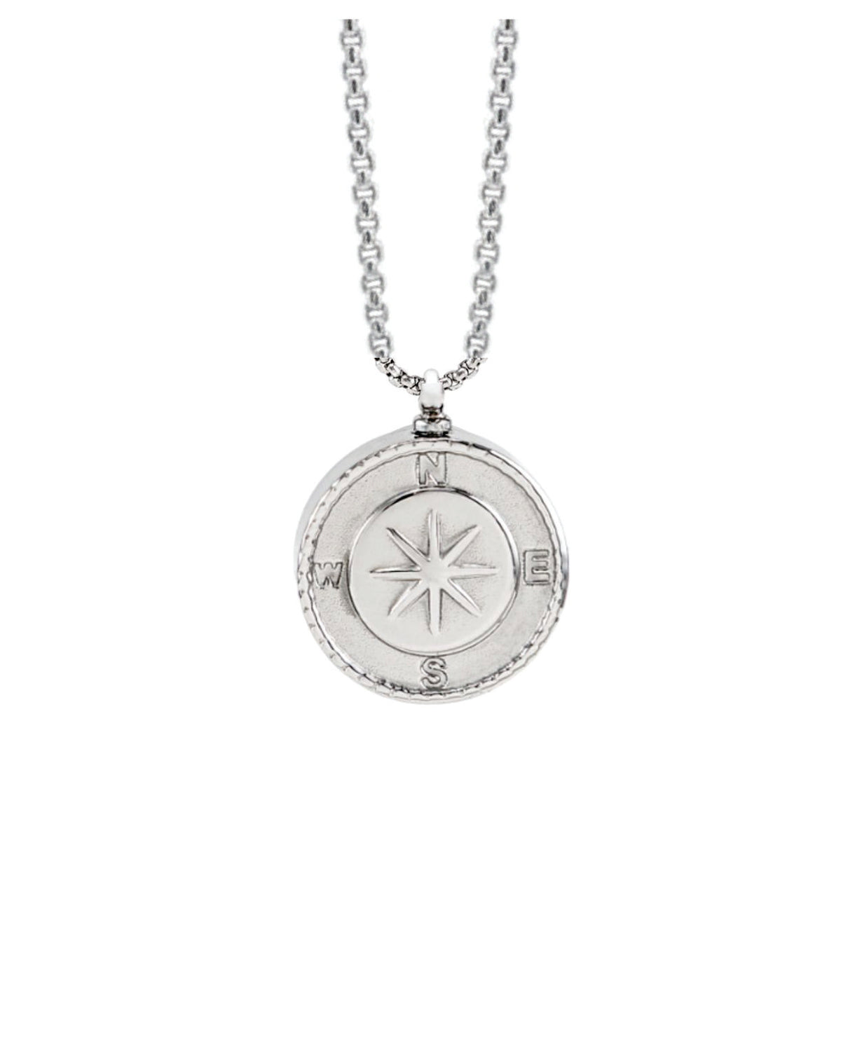 Cara Keepsakes Stainless Steel Large Stainless Steel Compass Urn