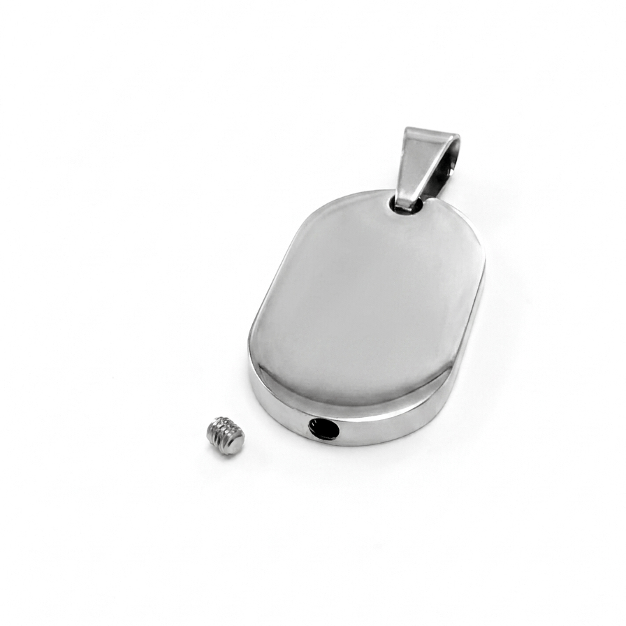 Cara Keepsakes Stainless Steel 'Keeping You Close To My Heart' Tag Urn