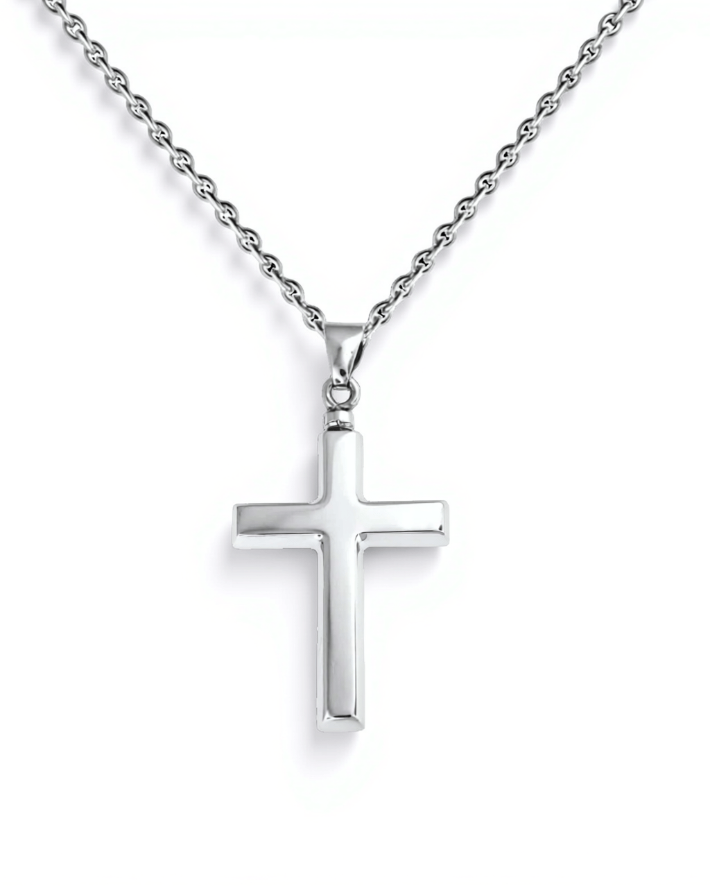 Cara Keepsakes Silver Pendant Urns Cross Pendant Urn