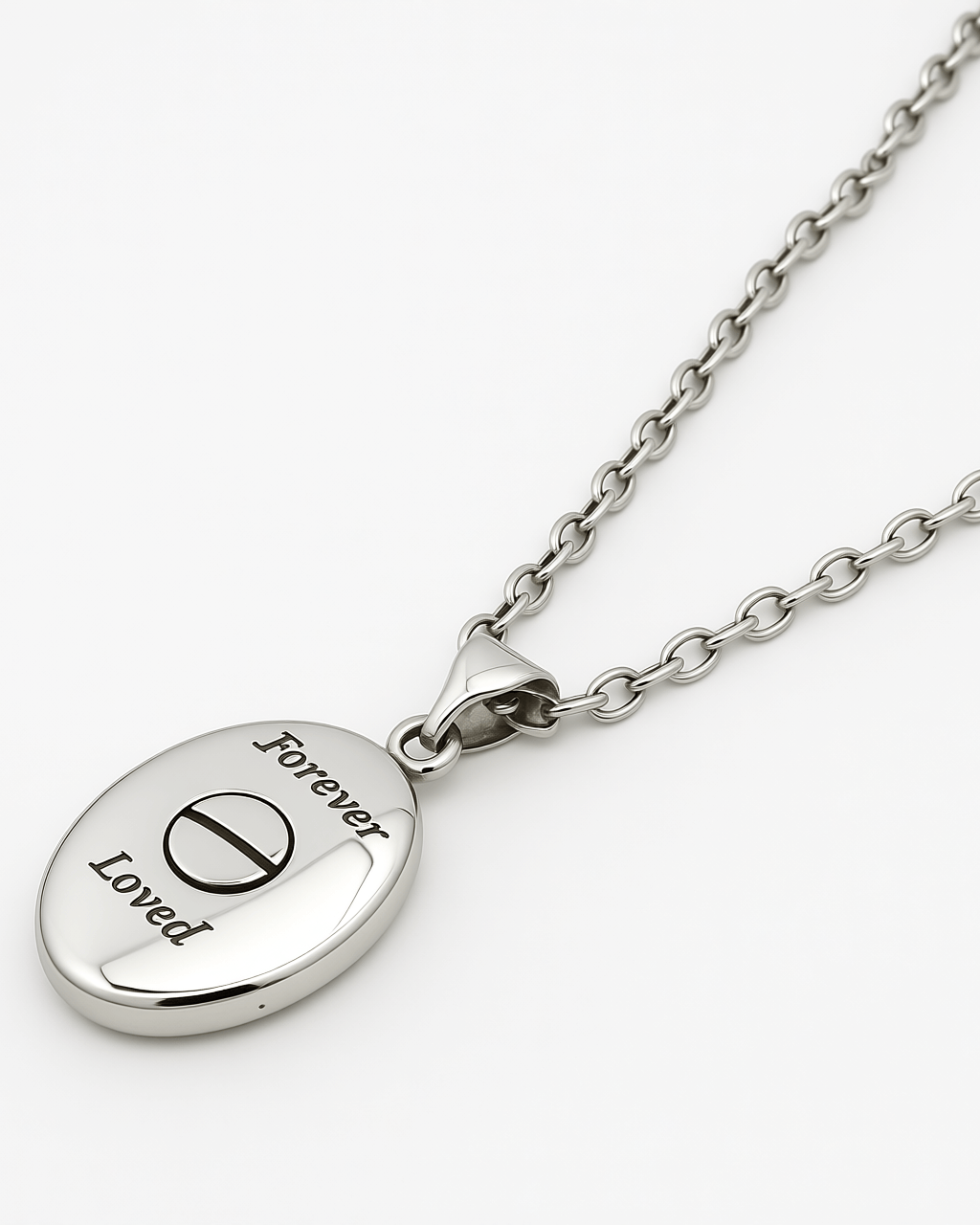 Cara Keepsakes Silver Pendant Urns 'Wildflower' Pendant Urn