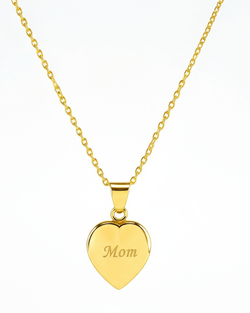Cara Keepsakes Gold Pendant Urns Small Gold Heart Pendant Urn (10K)