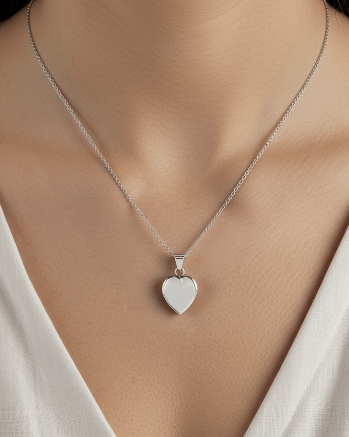 Cara Keepsakes Gold Pendant Urns Small Gold Heart Pendant Urn (10K)