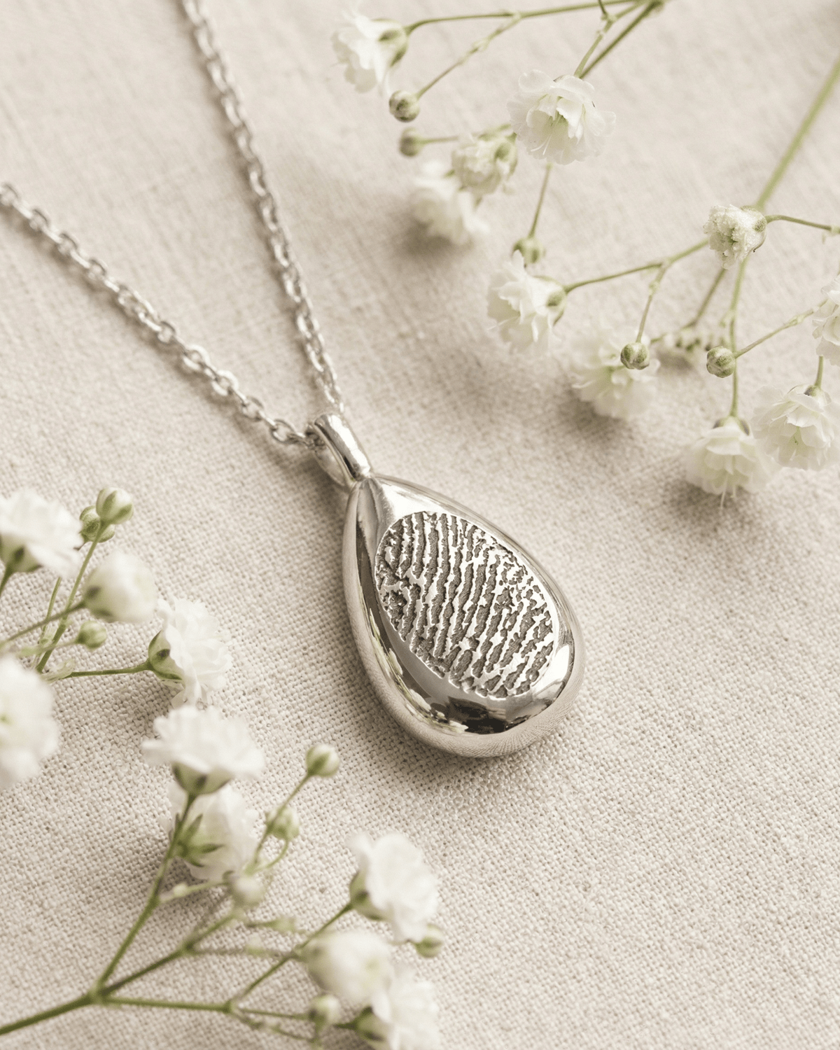 Cara Keepsakes Stainless Steel Stainless Steel Teardrop Urn