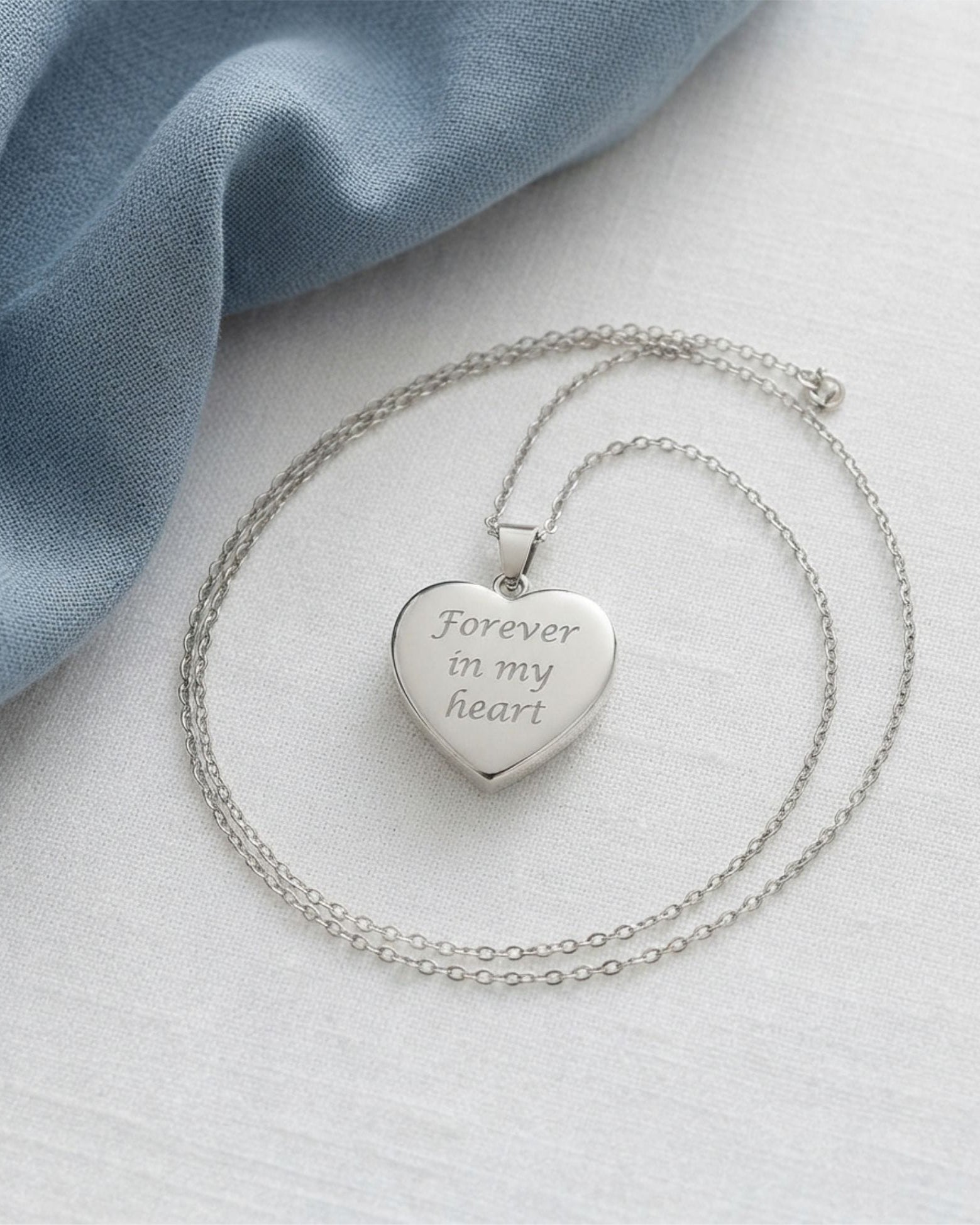 Cara Keepsakes Silver Pendant Urns Silver Heart Pendant Urn