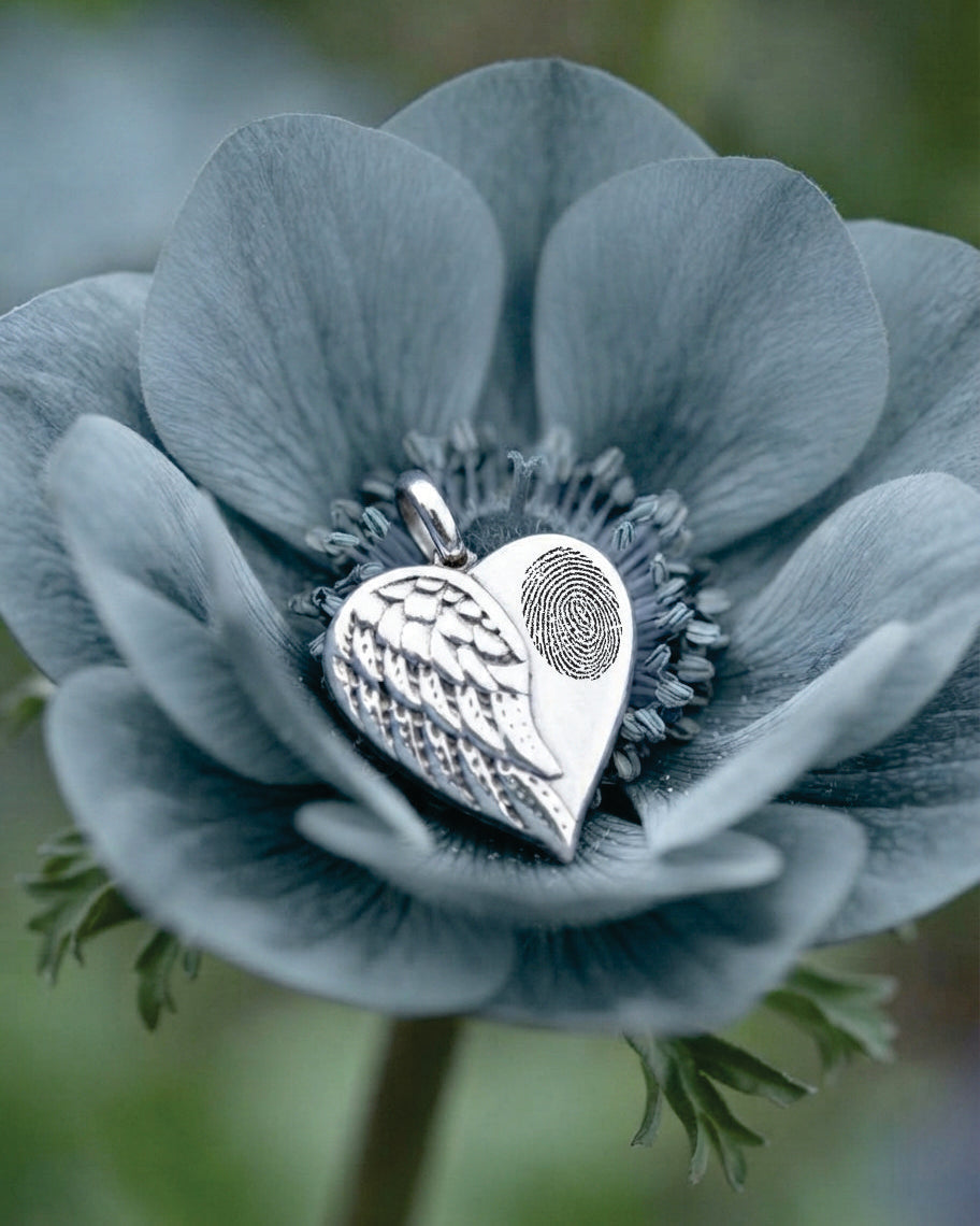 Cara Keepsakes Stainless Steel Stainless Steel Angel Wing Urn