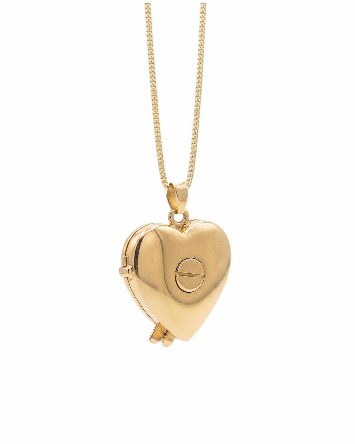 Cara Keepsakes Gold Locket Urns Gold Angel Wing Locket Urn (14K)
