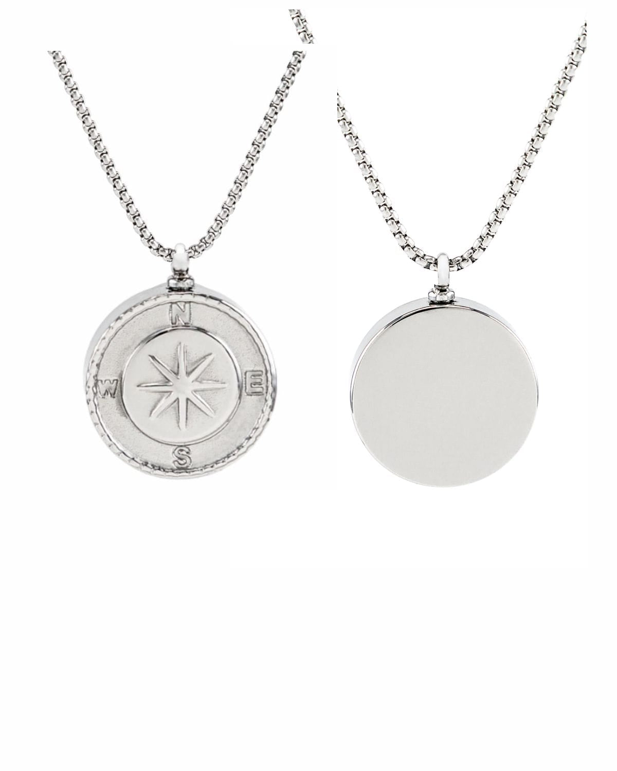 Cara Keepsakes Stainless Steel Large Large Stainless Steel Compass Urn