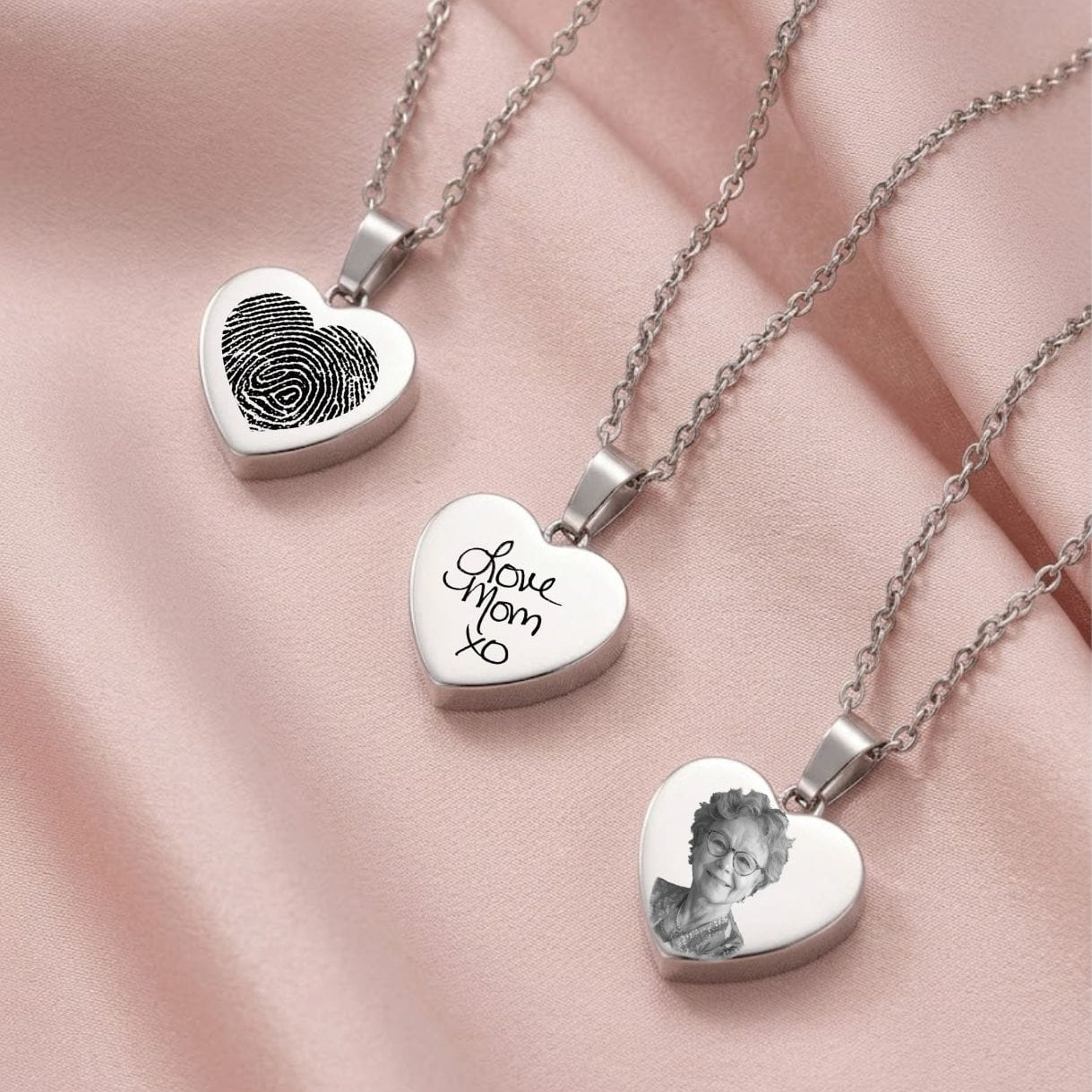 Cara Keepsakes Stainless Steel Stainless Steel Heart Pendant Urn