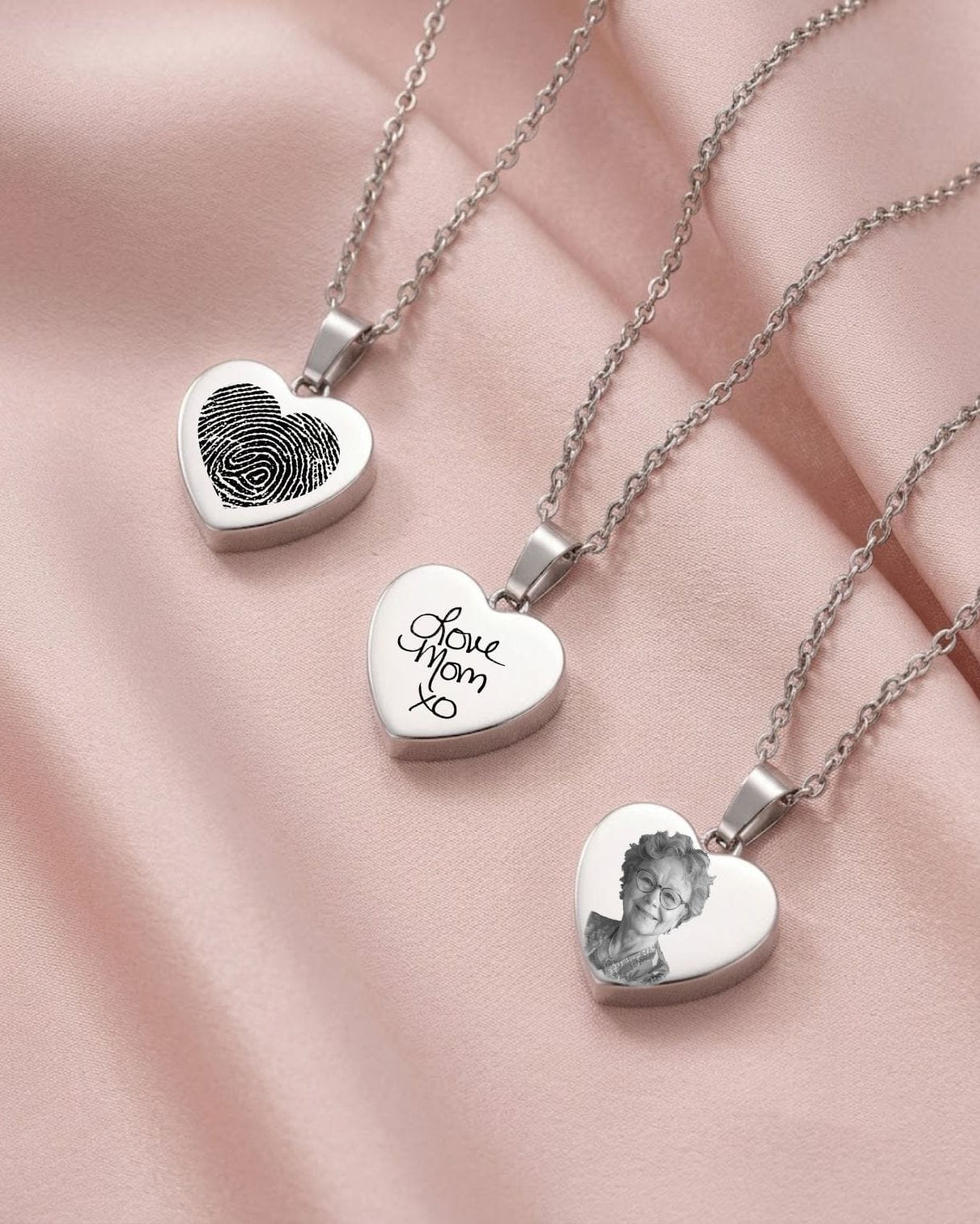 Cara Keepsakes Stainless Steel Stainless Steel Heart Pendant Urn