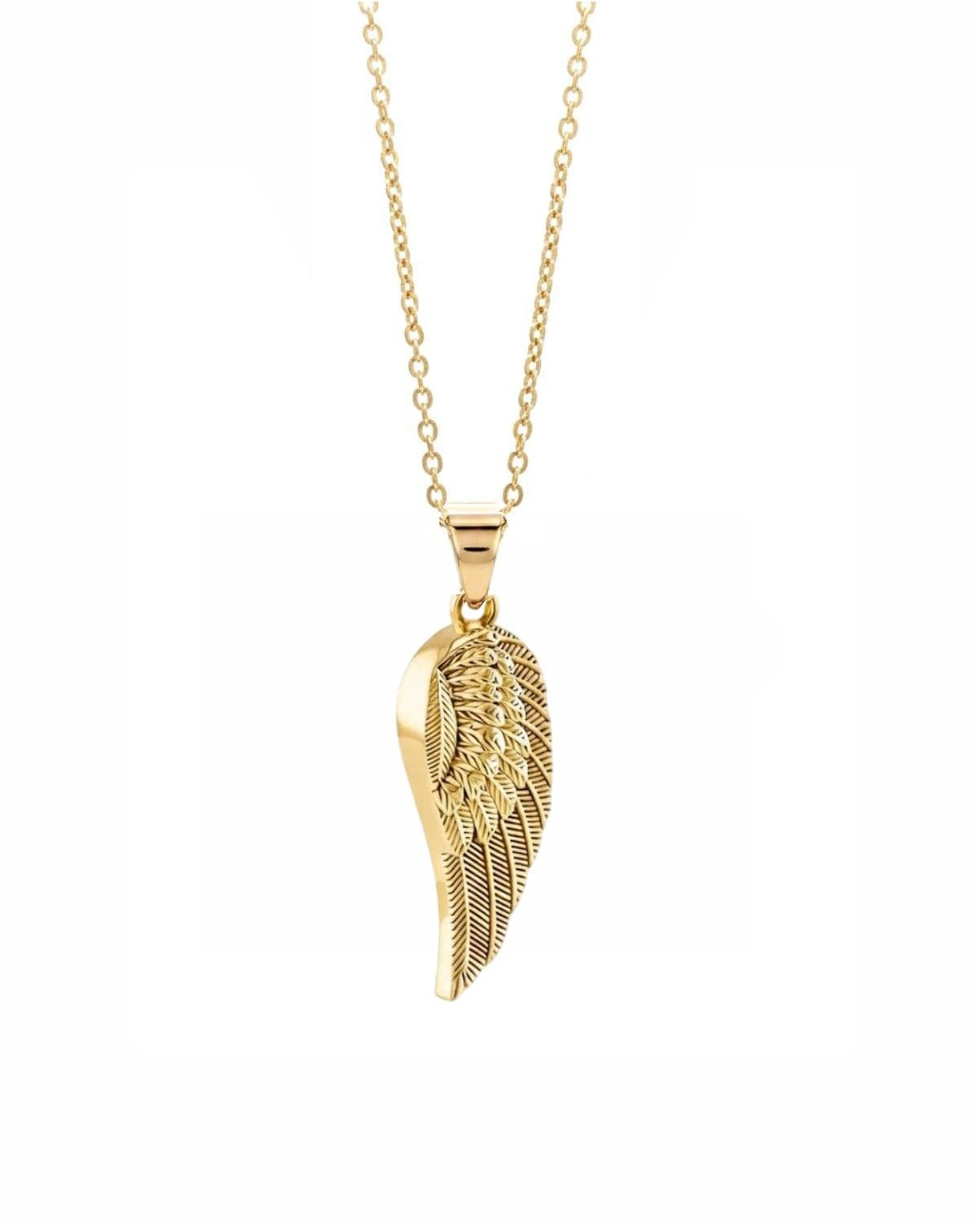 Cara Keepsakes Gold Pendant Urns Gold Guardian Angel Pendant Urn (10K)