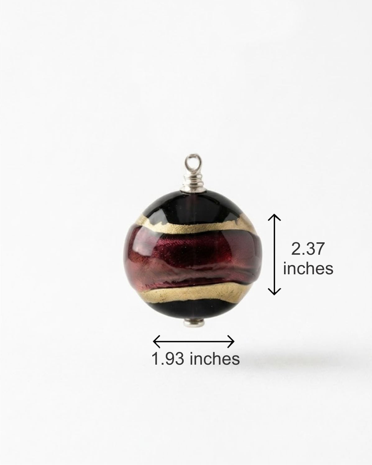 Cara Keepsakes Keepsake Urn Mini Urn with Glass Dome Keepsake Urn - "Gilded Dreams"