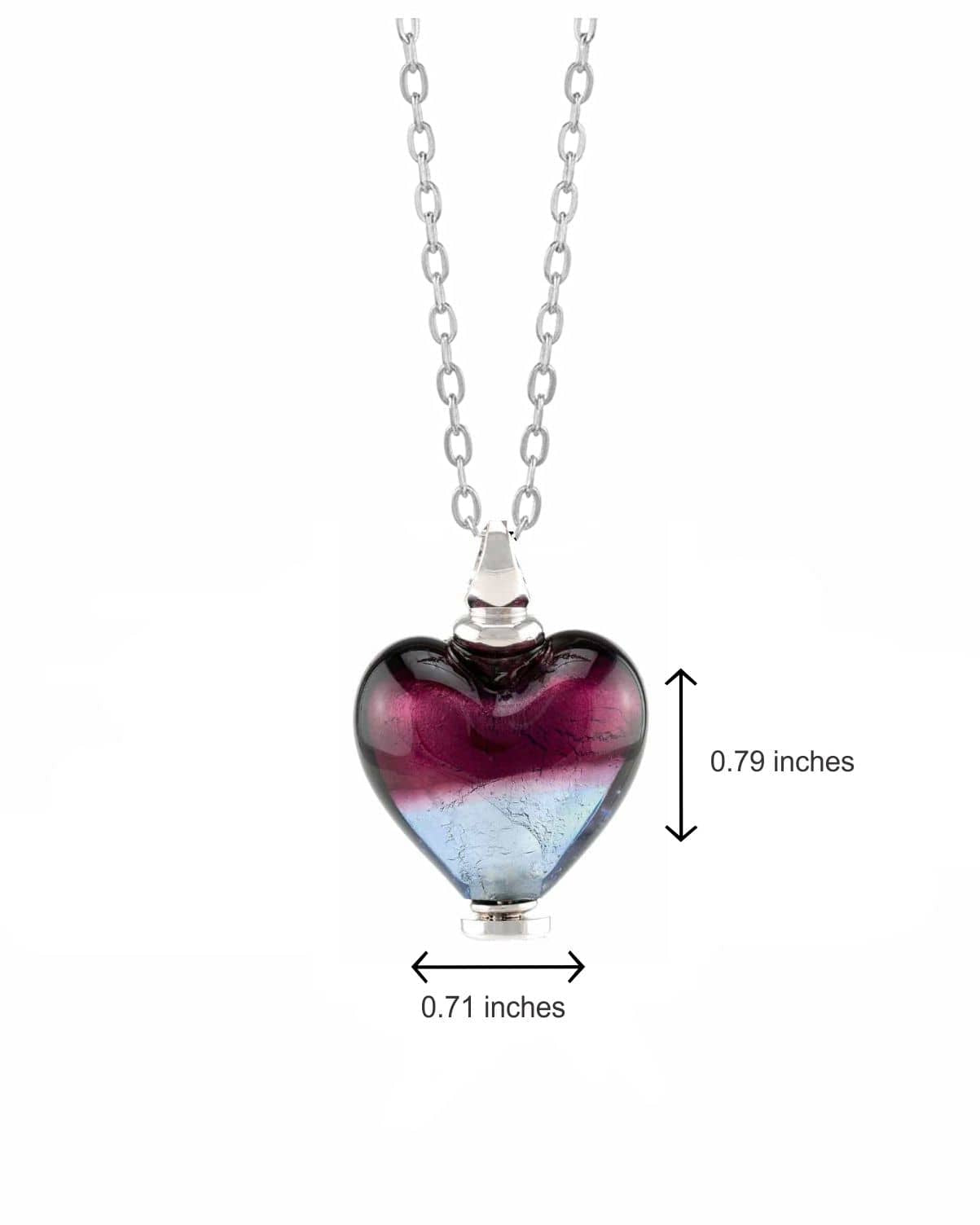 Cara Keepsakes Murano Glass Heart Urns Murano Glass Heart Urn - 'Joyful Hope'