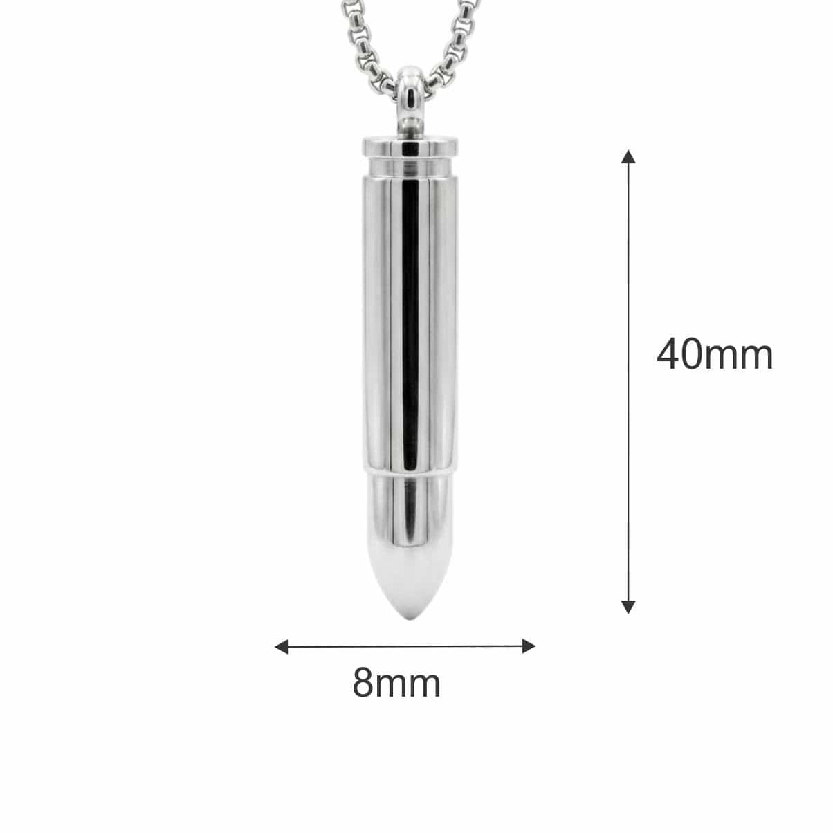 Cara Keepsakes Stainless Steel Stainless Steel Bullet Urn