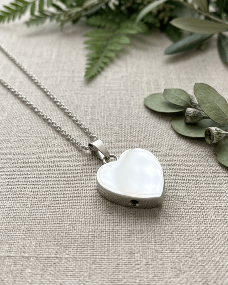 Cara Keepsakes Stainless Steel Stainless Steel Heart Pendant Urn