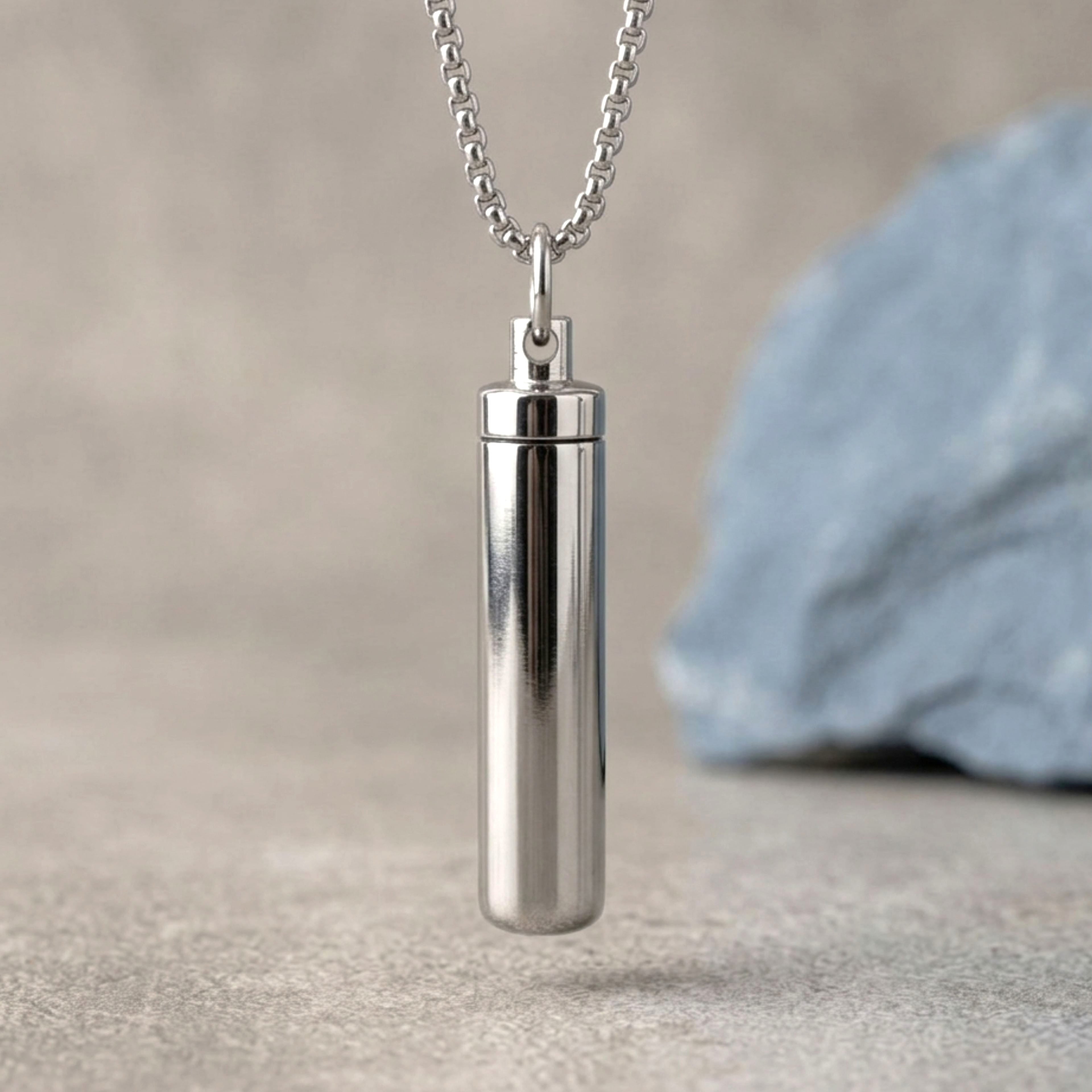 Cara Keepsakes Stainless Steel Stainless Steel Cylinder Urn