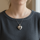 Cara Keepsakes Silver Locket Urns Dog Locket Urn