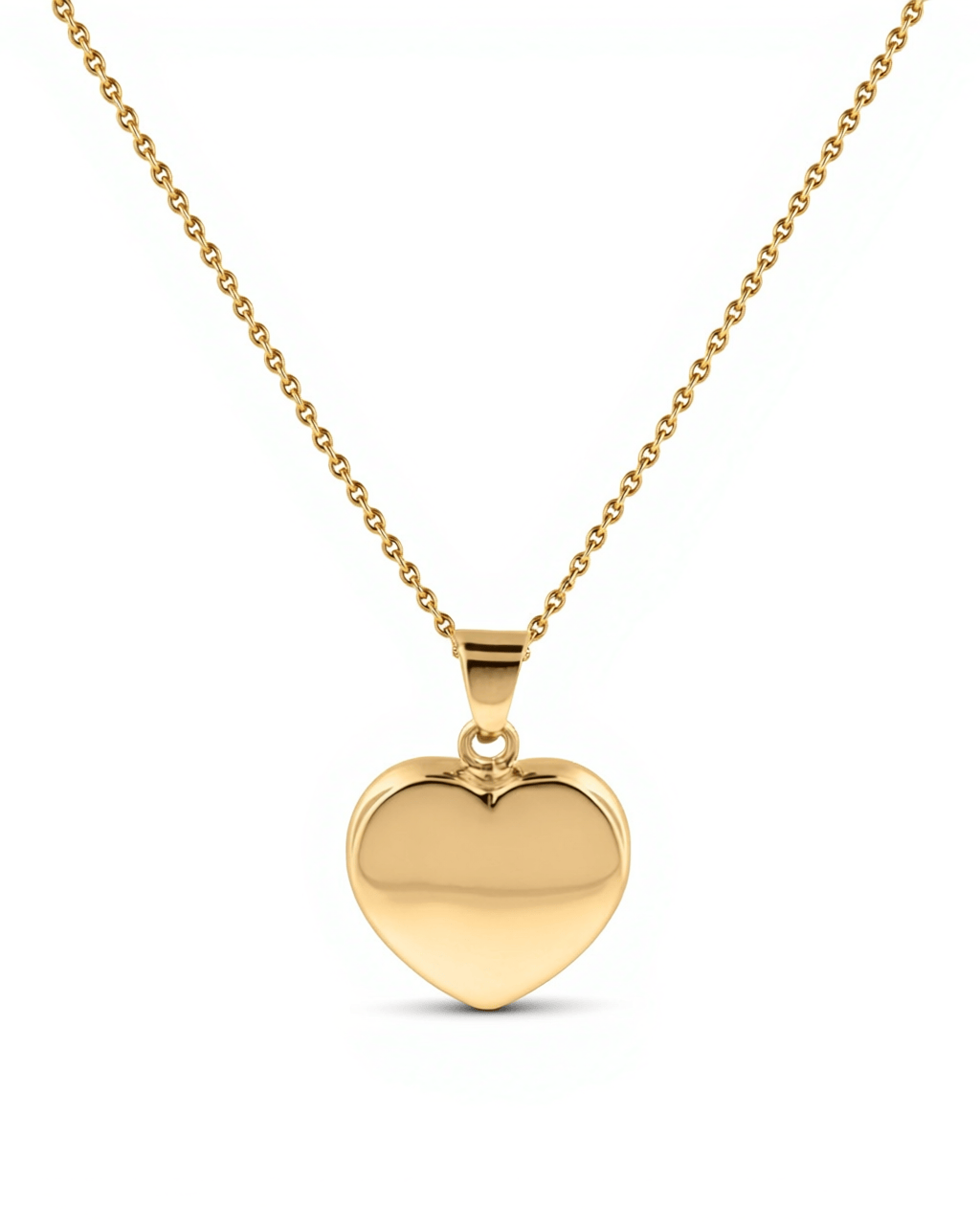 Cara Keepsakes Gold Pendant Urns Gold Heart Pendant Urn (10K)