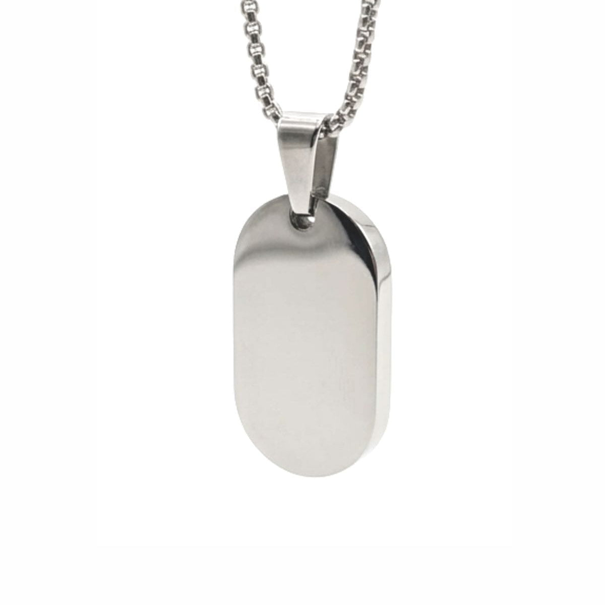Cara Keepsakes Stainless Steel Stainless Steel Tag Pendant Urn