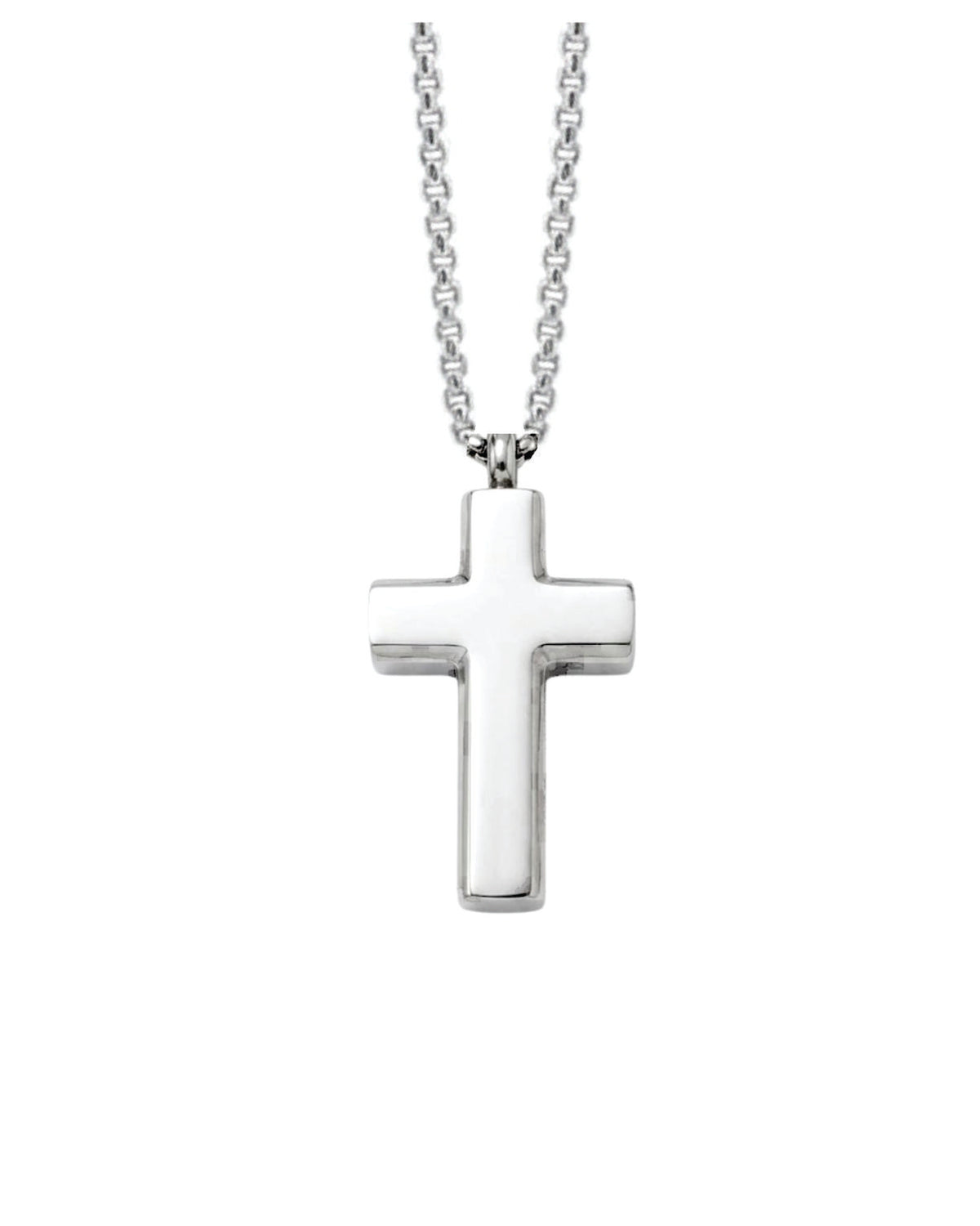 Cara Keepsakes Stainless Steel Stainless Steel Cross Pendant Urn