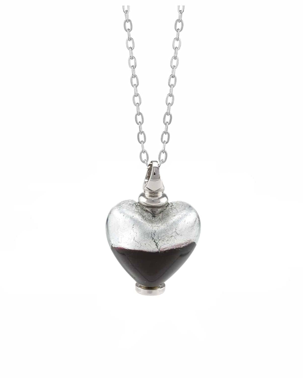 Cara Keepsakes Murano Glass Heart Urns Murano Glass Heart Urn - 'Eternal Promise'