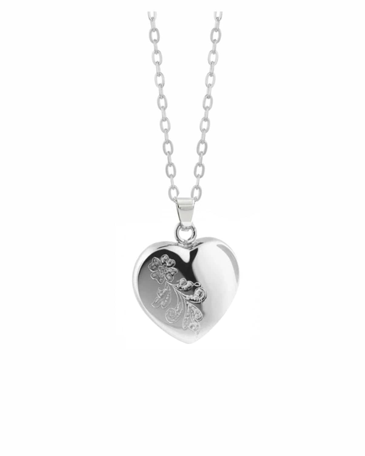 Cara Keepsakes Silver Pendant Urns 'Forget Me Not' Pendant Urn