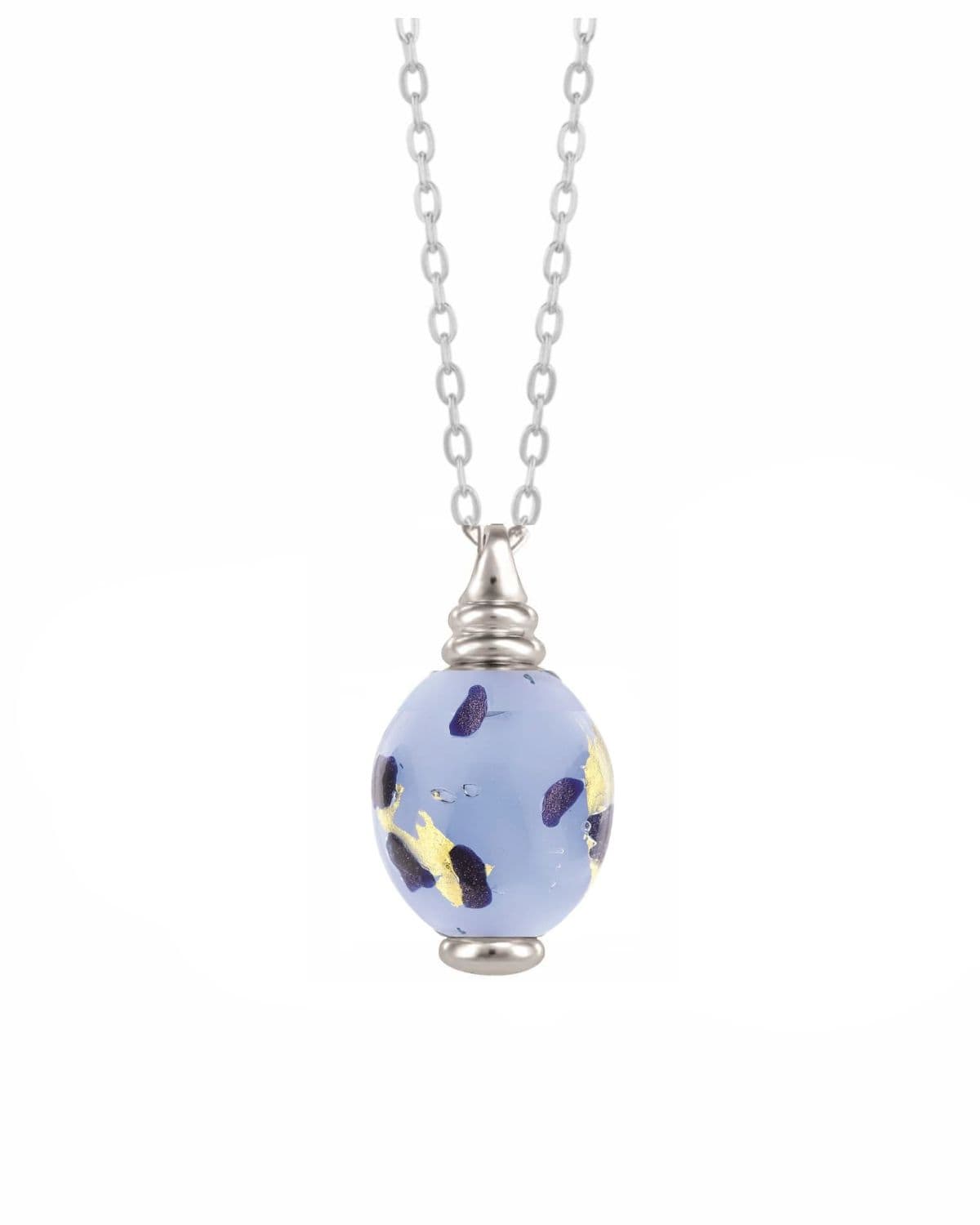 Cara Keepsakes Murano Glass Pendant Urns Murano Glass Pendant - 'Ocean Mist' Olive