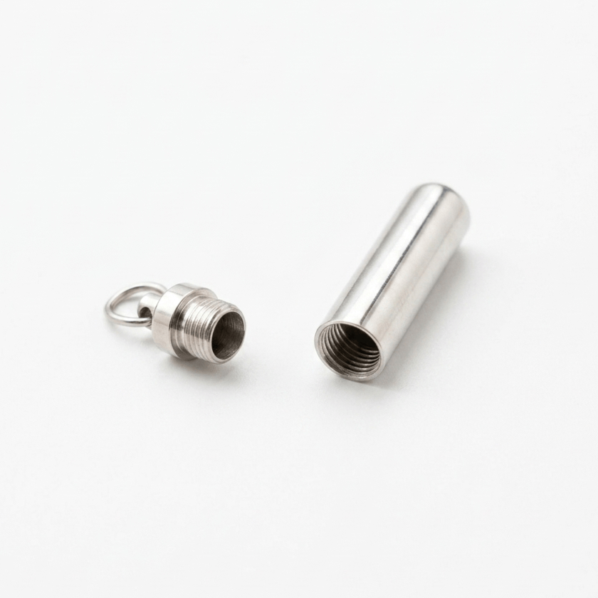 Cara Keepsakes Stainless Steel Stainless Steel Cylinder Urn