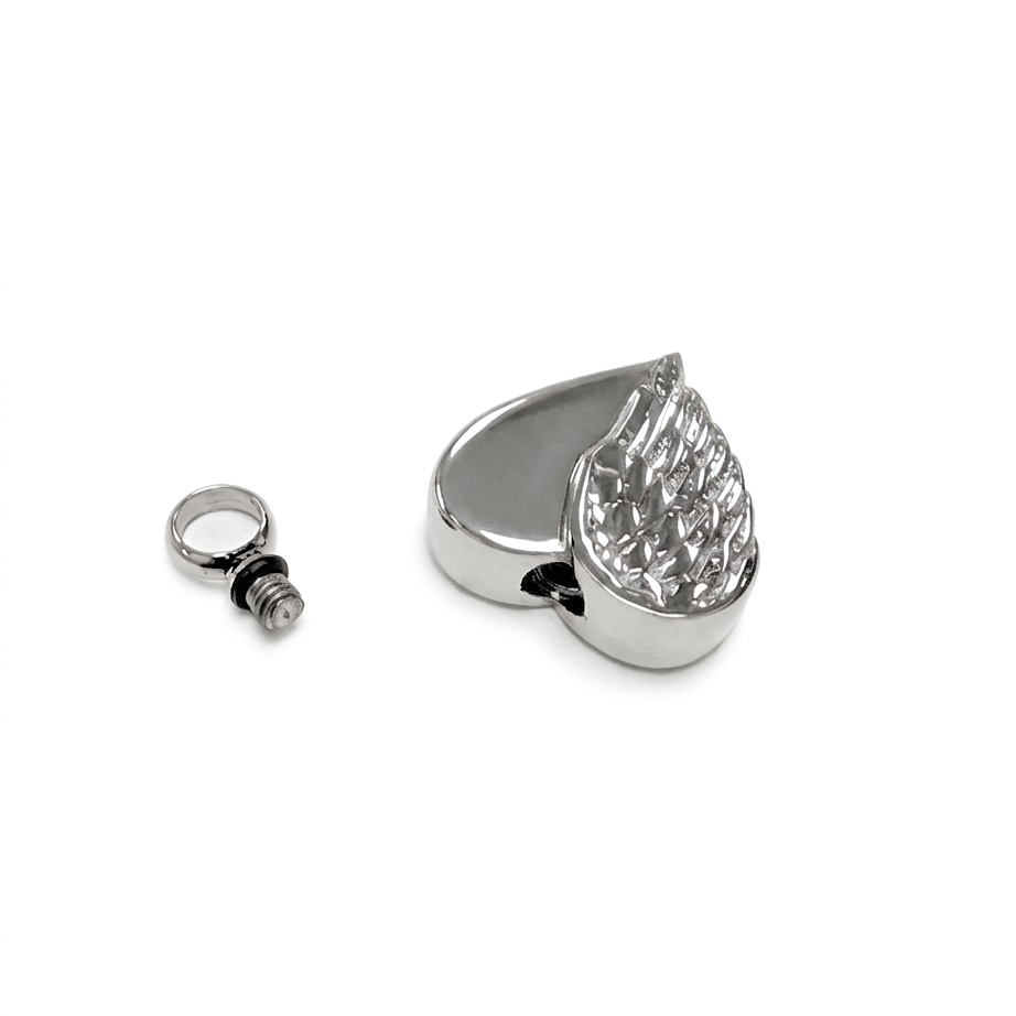 Cara Keepsakes Stainless Steel Stainless Steel Angel Wing Urn