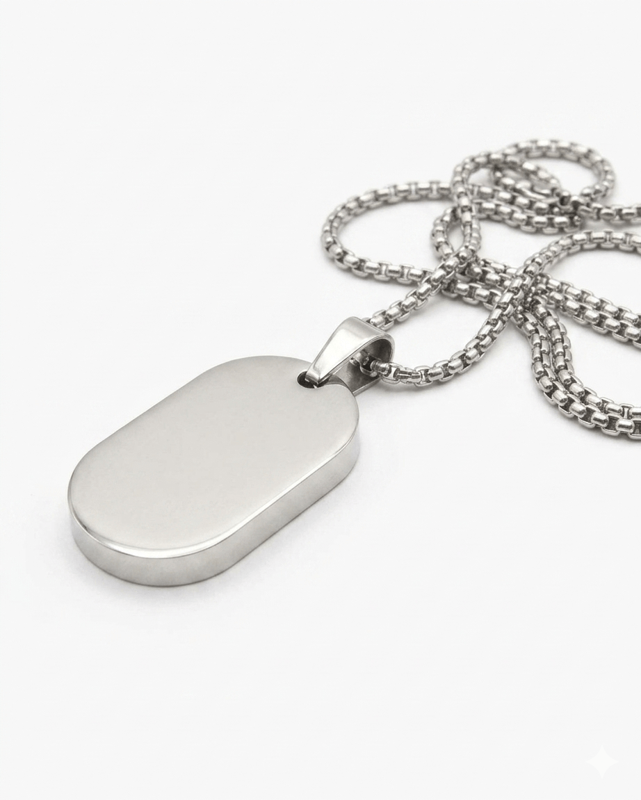 Cara Keepsakes Stainless Steel 'Keeping You Close To My Heart' Tag Urn