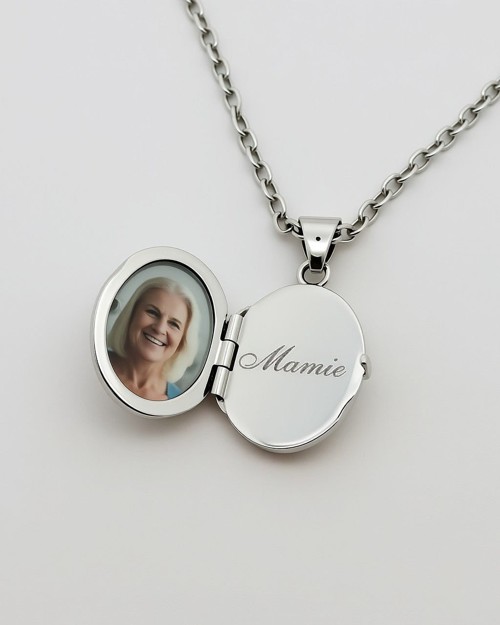 Cara Keepsakes Silver Locket Urns Silver Filigree Oval Locket Urn