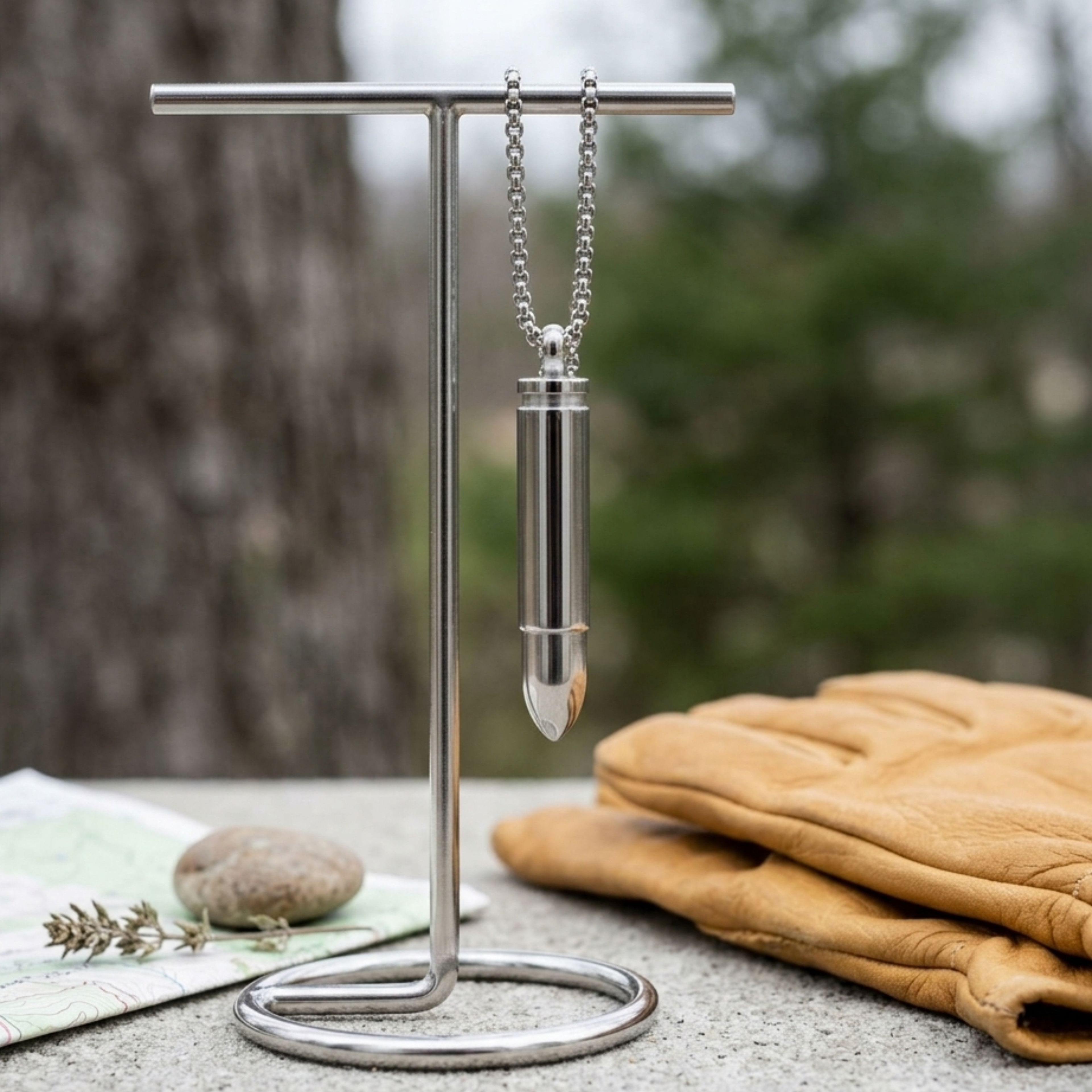 Cara Keepsakes Stainless Steel Stainless Steel Bullet Urn
