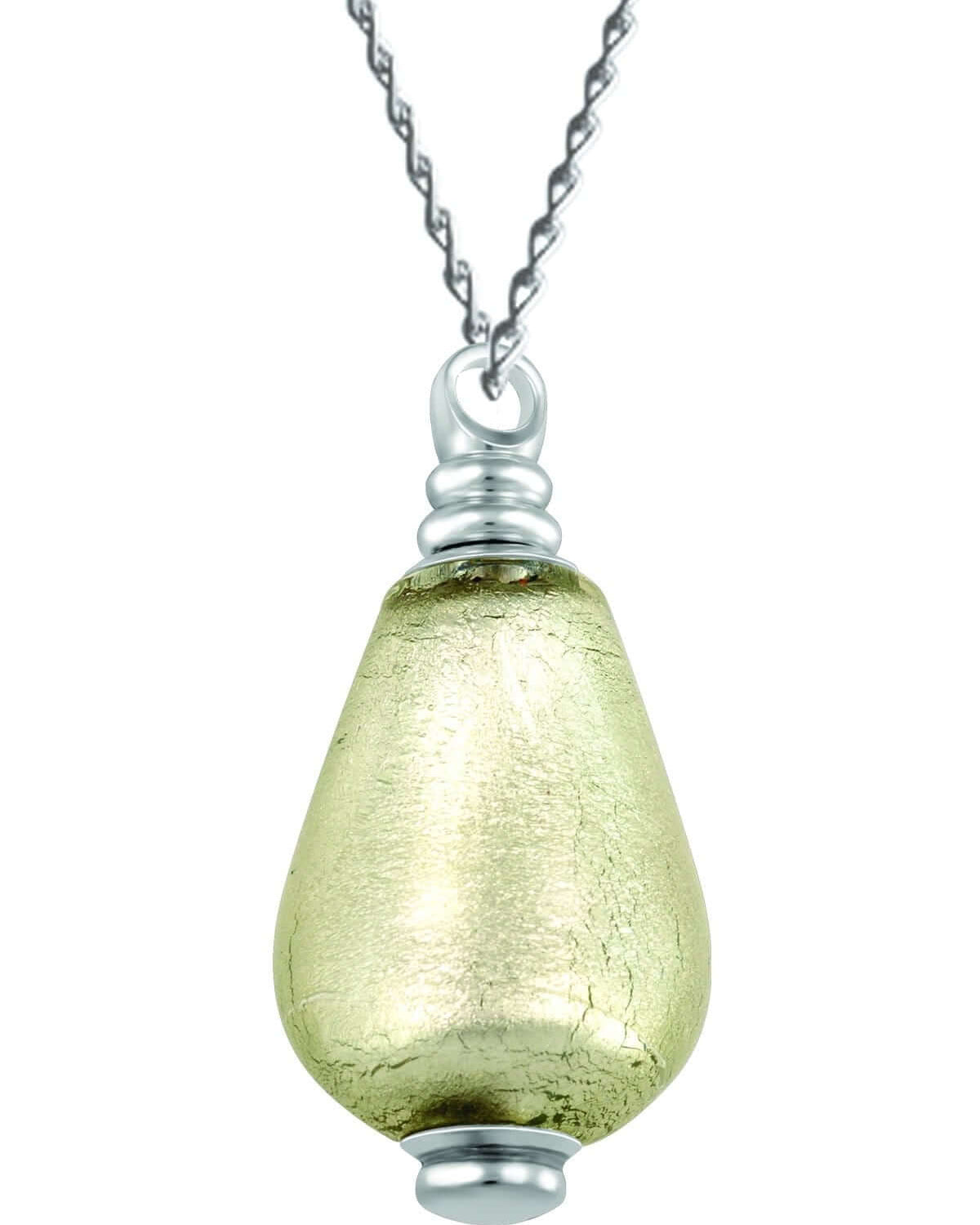 Cara Keepsakes Murano Glass Pendant Urns Murano Glass Pendant Urn - 'Whispering Softly'